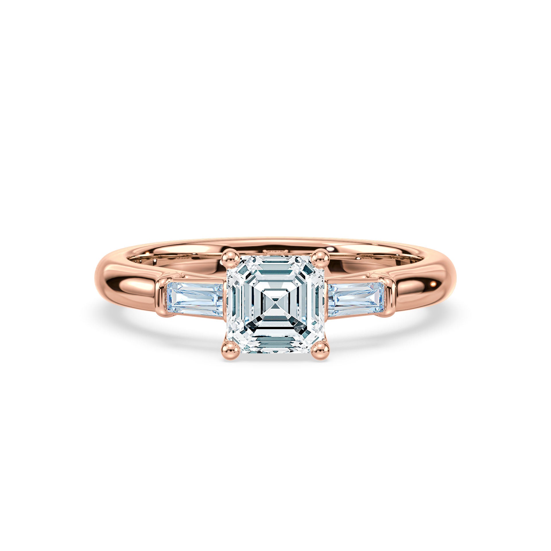 (Royal Asscher Cut - Rose)