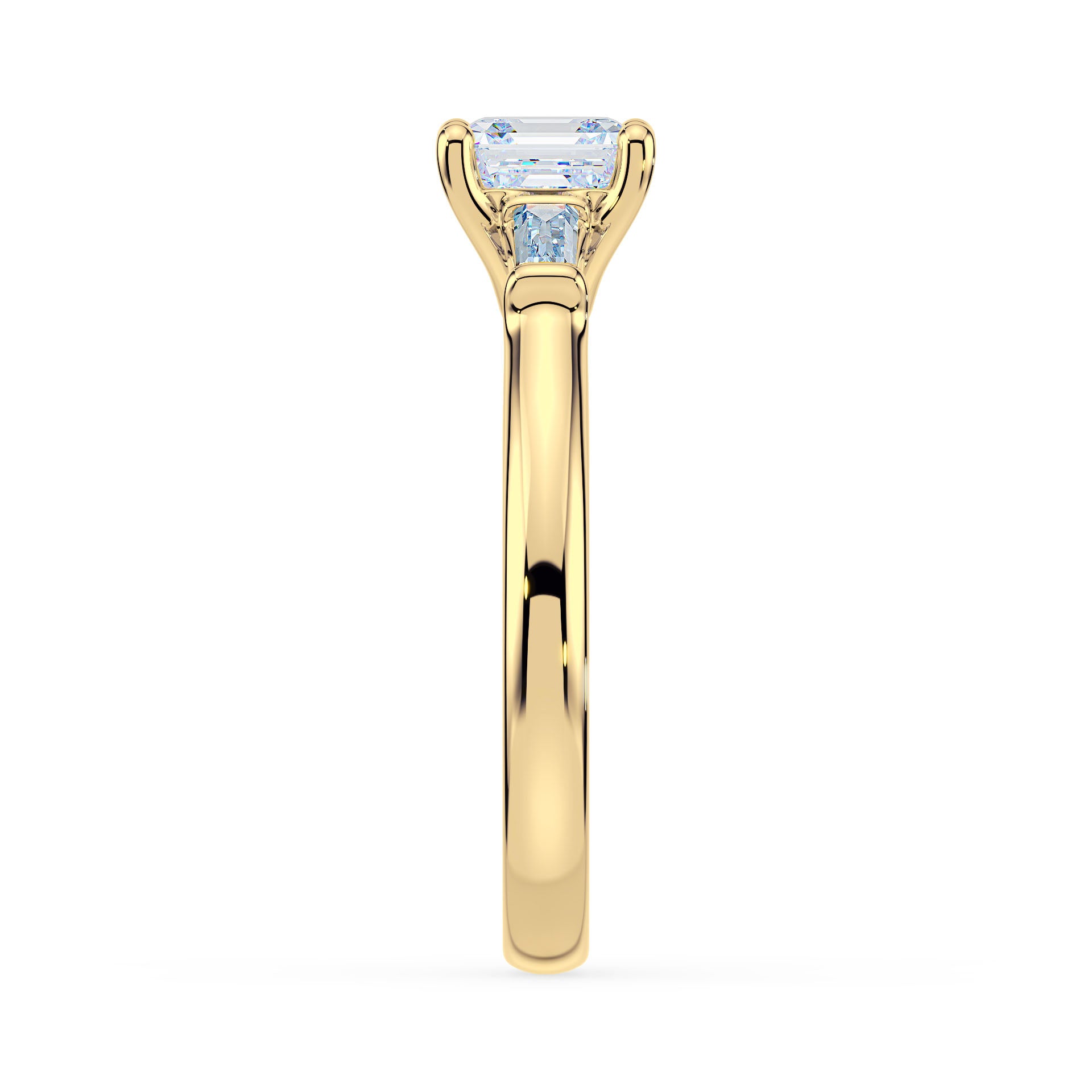 (Royal Asscher Cut - Yellow)