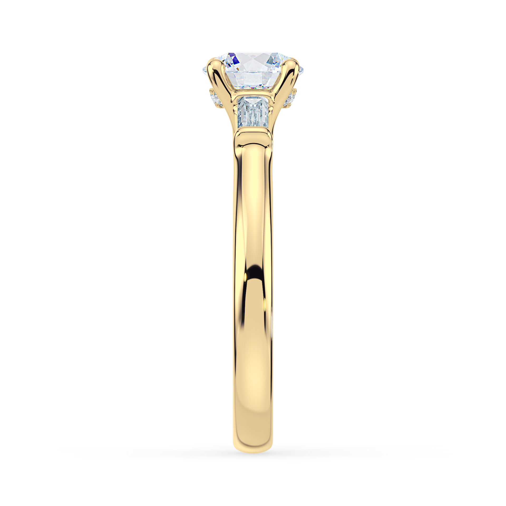 (Royal Asscher Brilliant - Yellow)