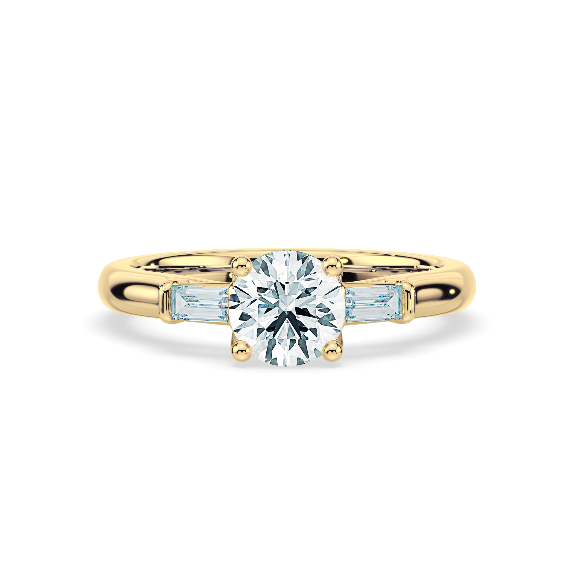 (Royal Asscher Brilliant - Yellow)