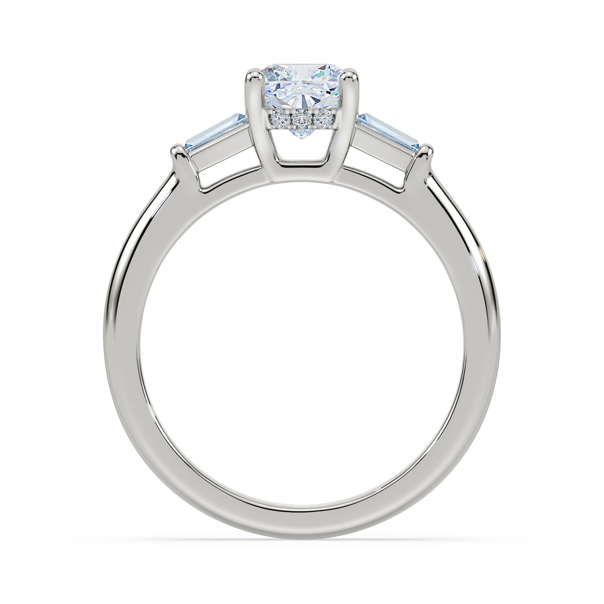 (Royal Asscher Cushion)