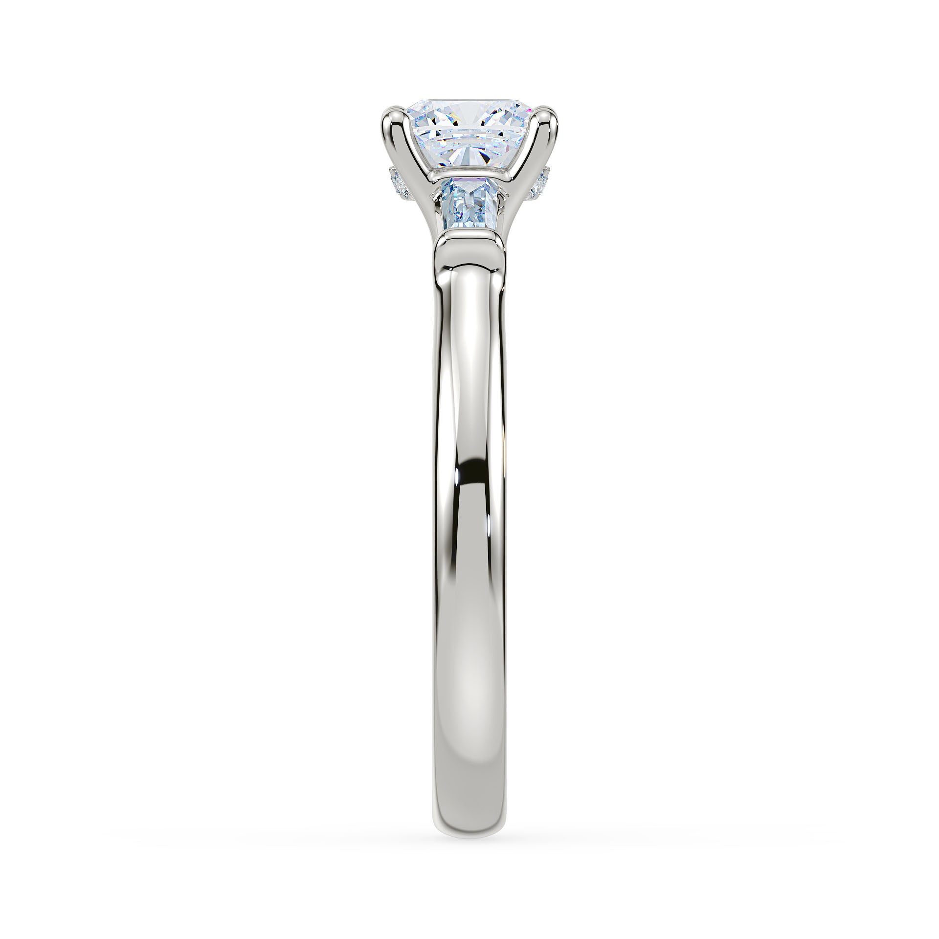 (Royal Asscher Cushion)