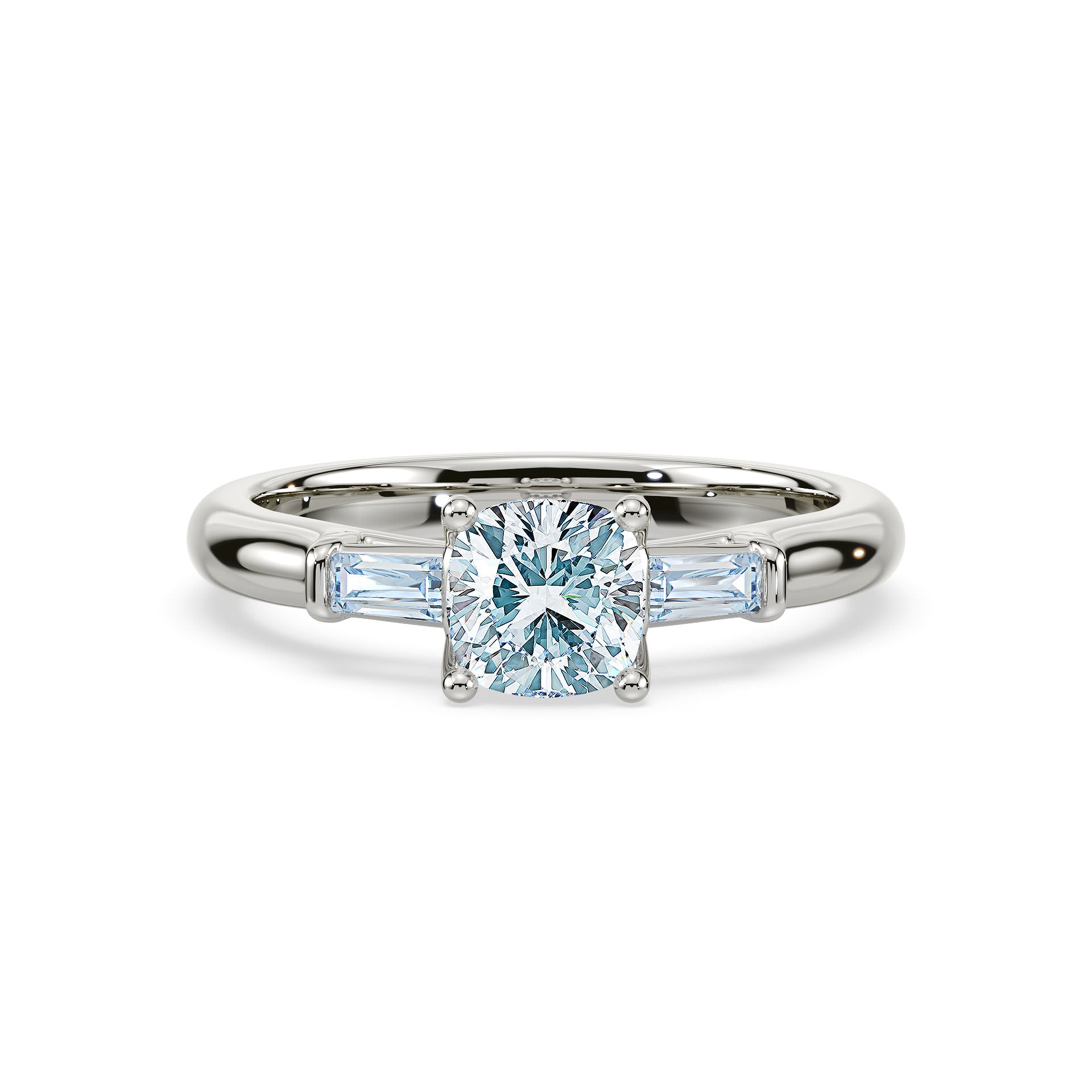 (Royal Asscher Cushion)