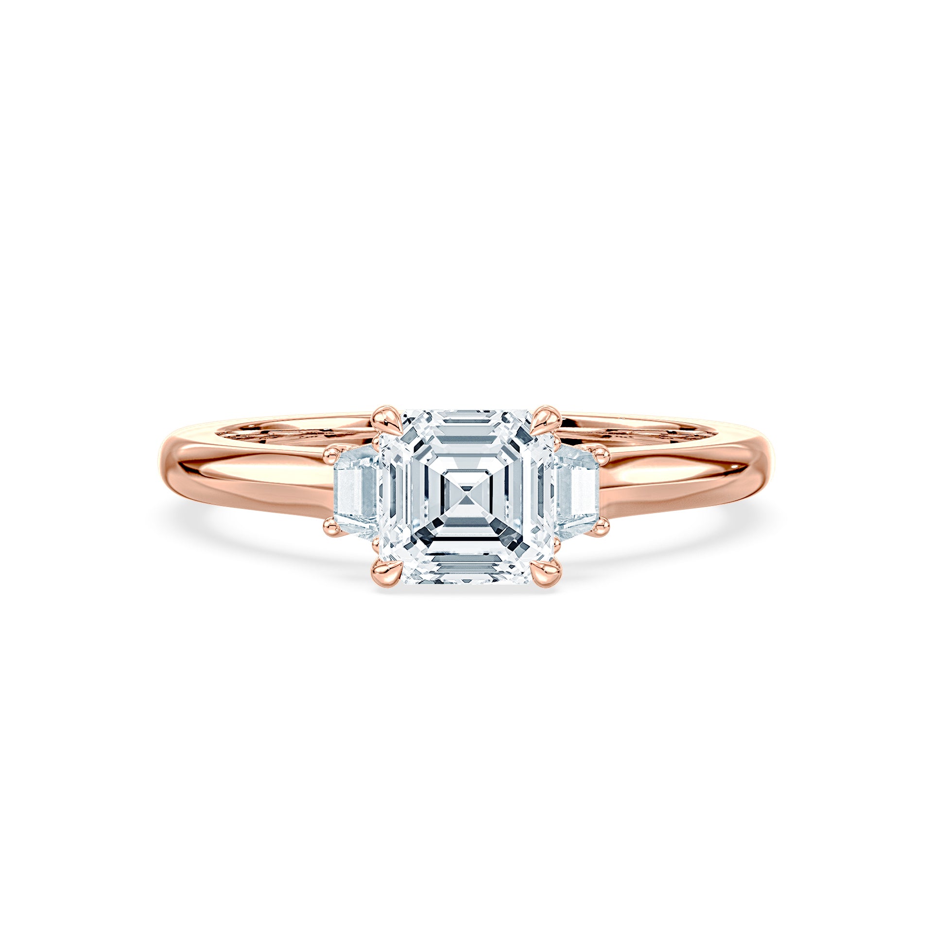 (Royal Asscher Cut - Rose)
