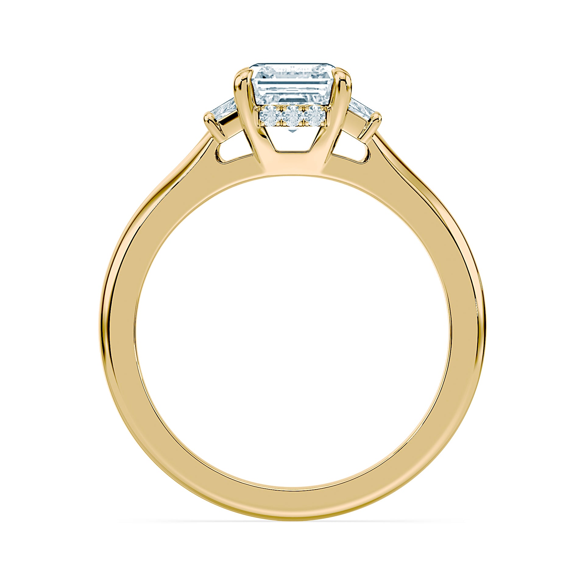 (Royal Asscher Cut - Yellow)