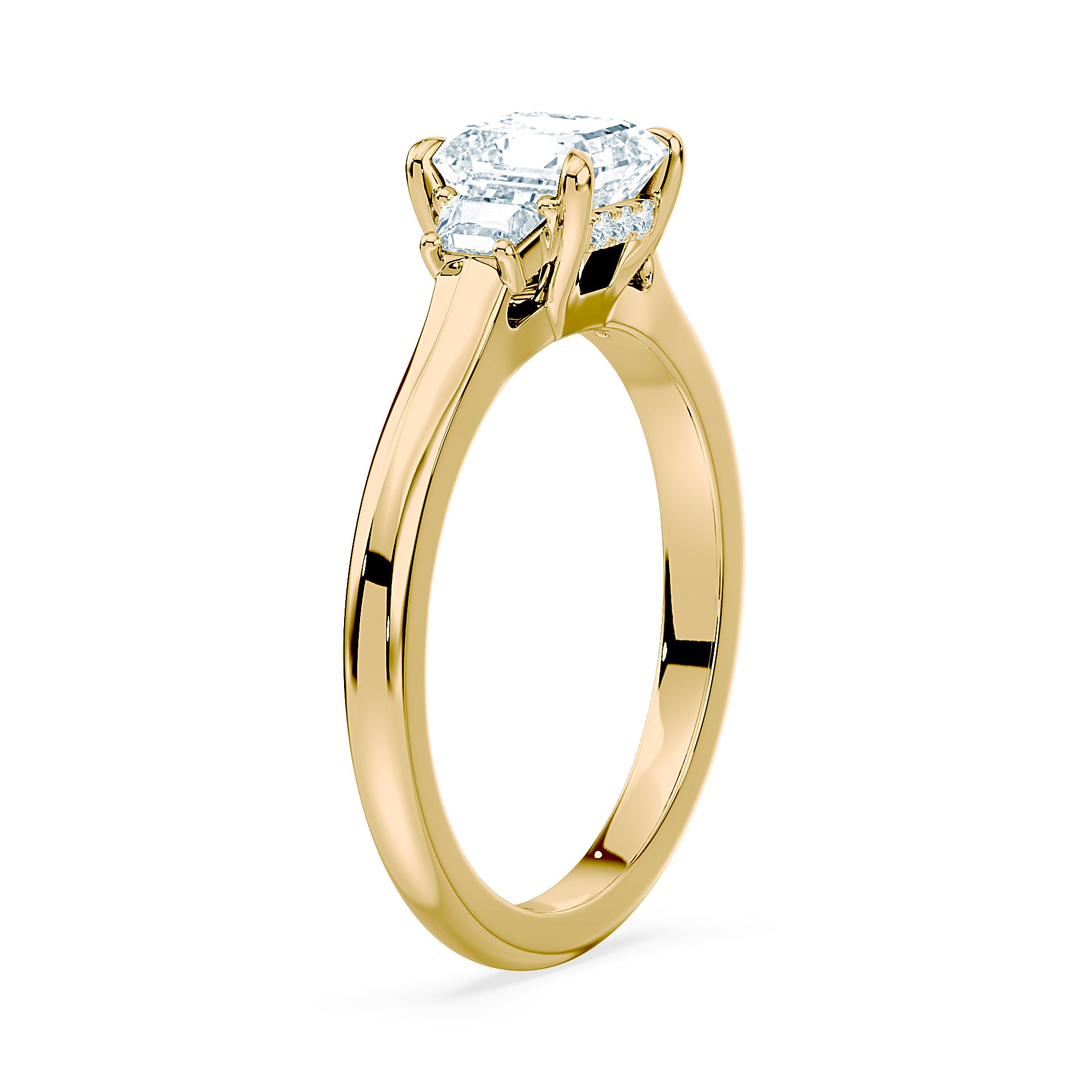 (Royal Asscher Cut - Yellow)