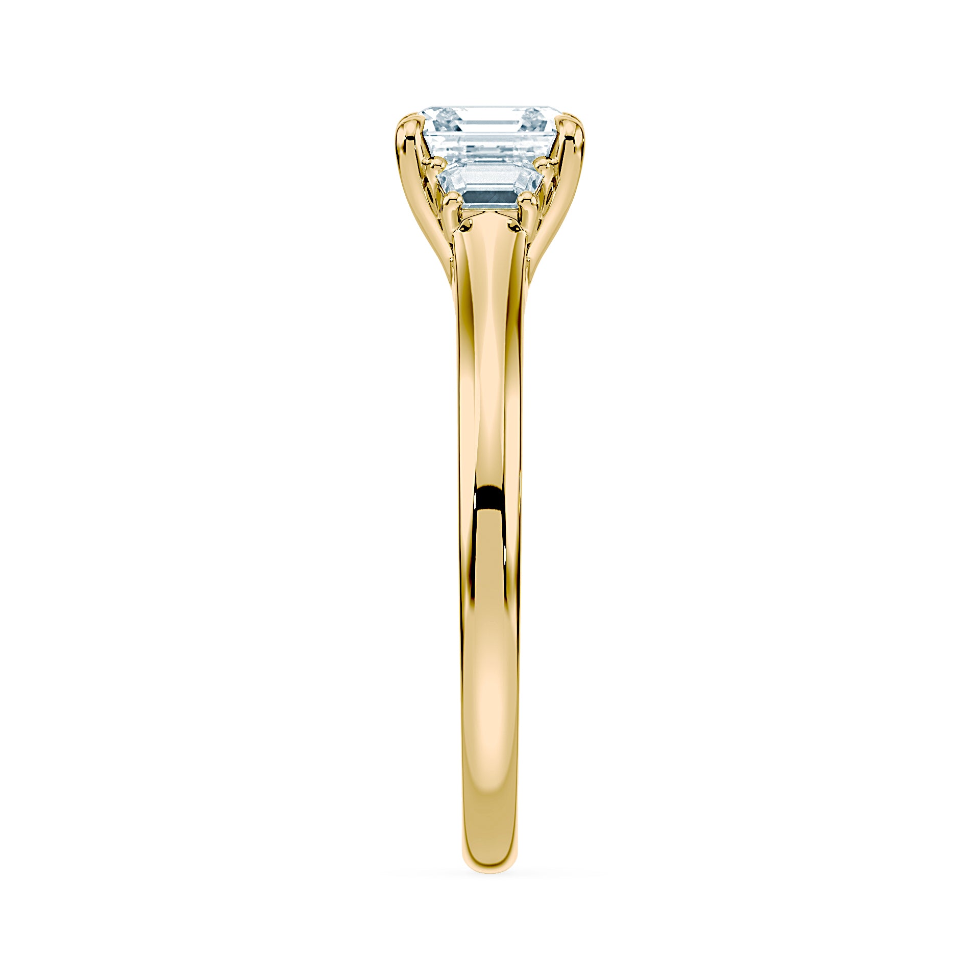 (Royal Asscher Cut - Yellow)