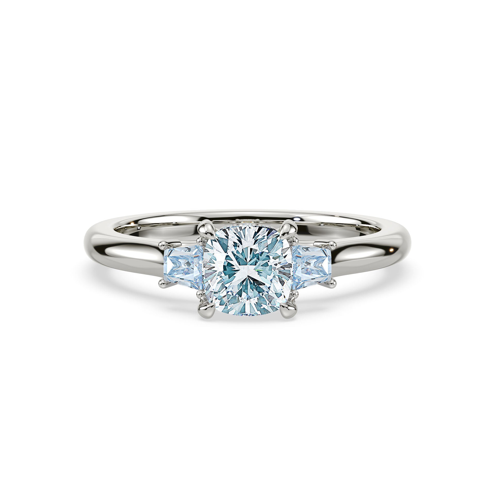 (Royal Asscher Cushion)