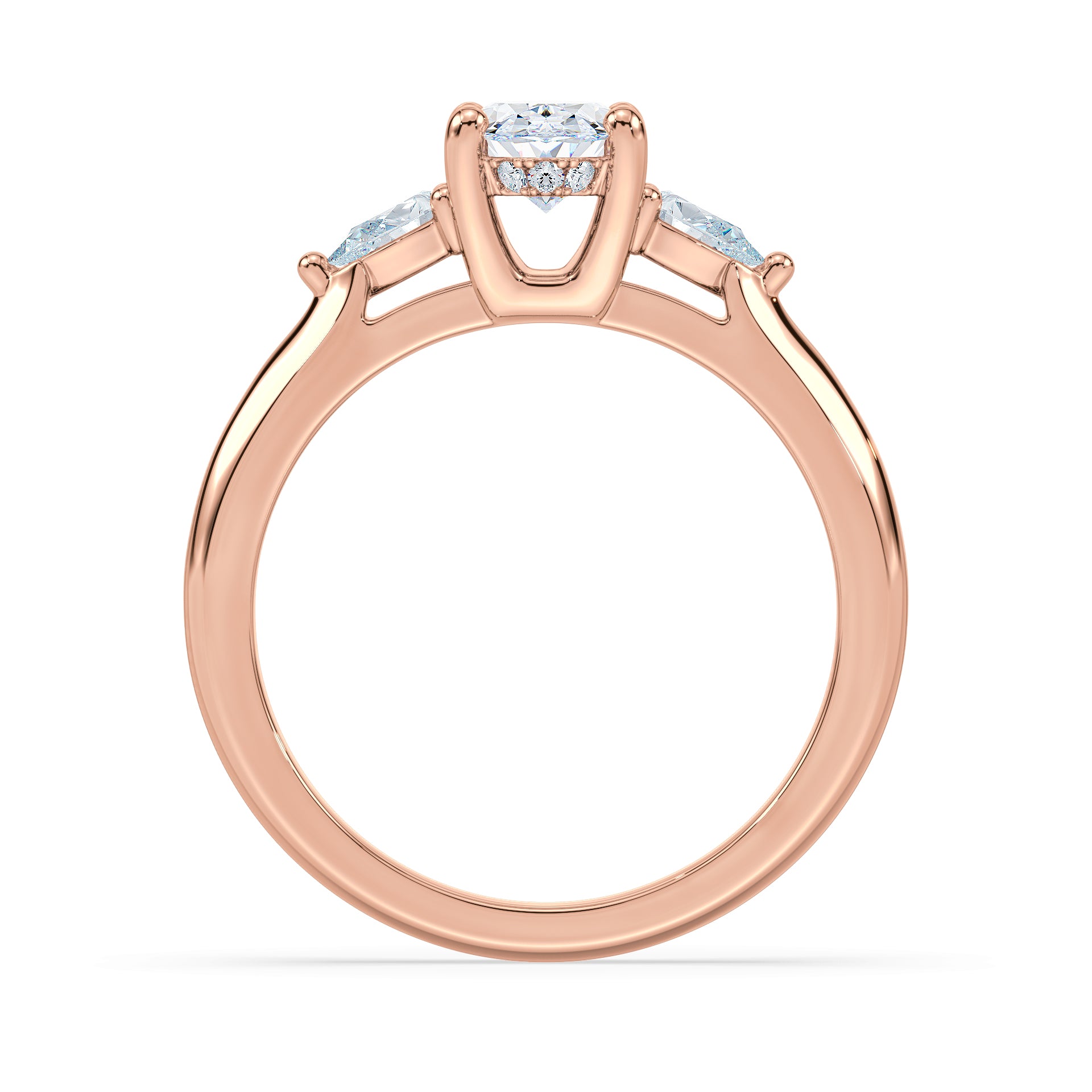 (Royal Asscher Oval - Rose)