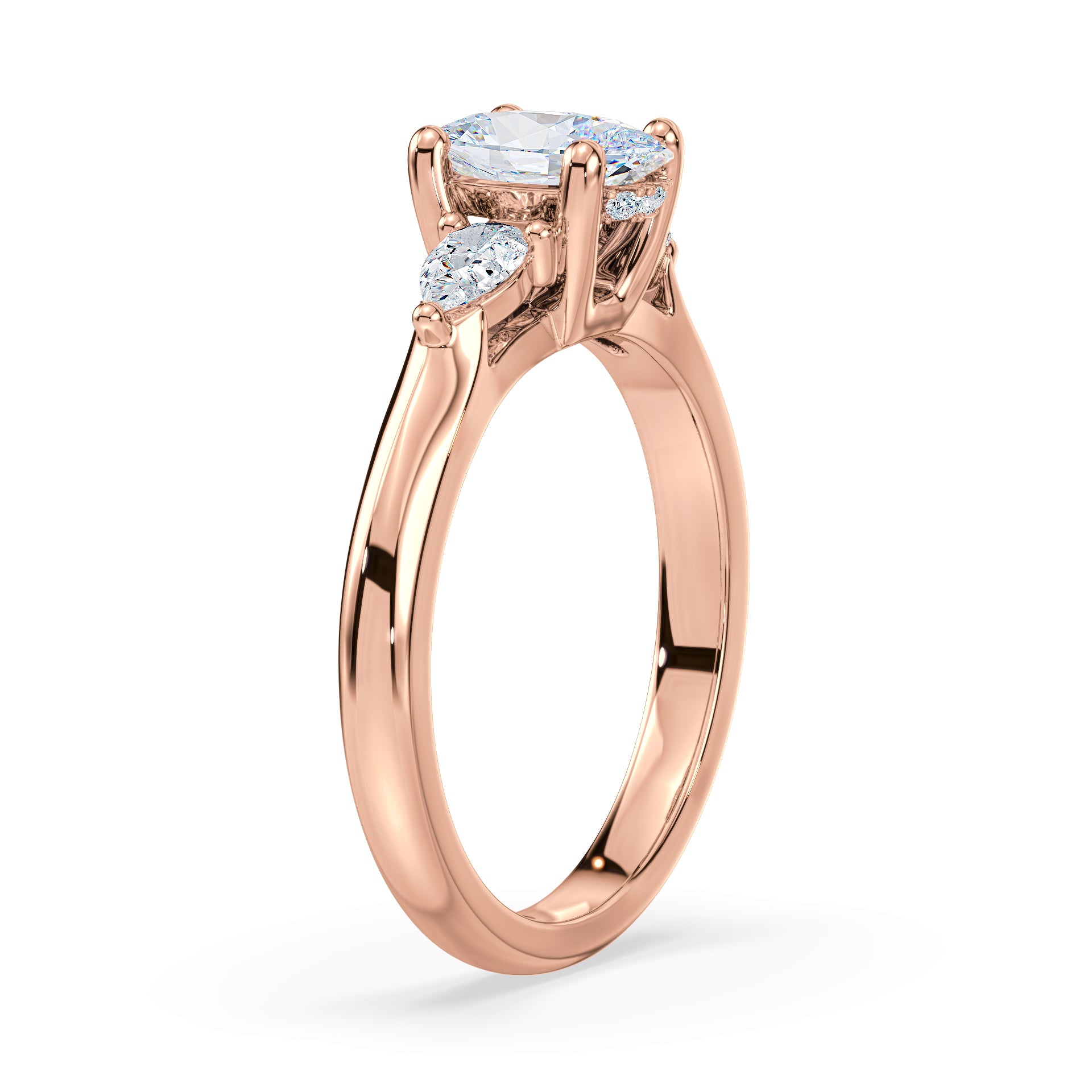 (Royal Asscher Oval - Rose)