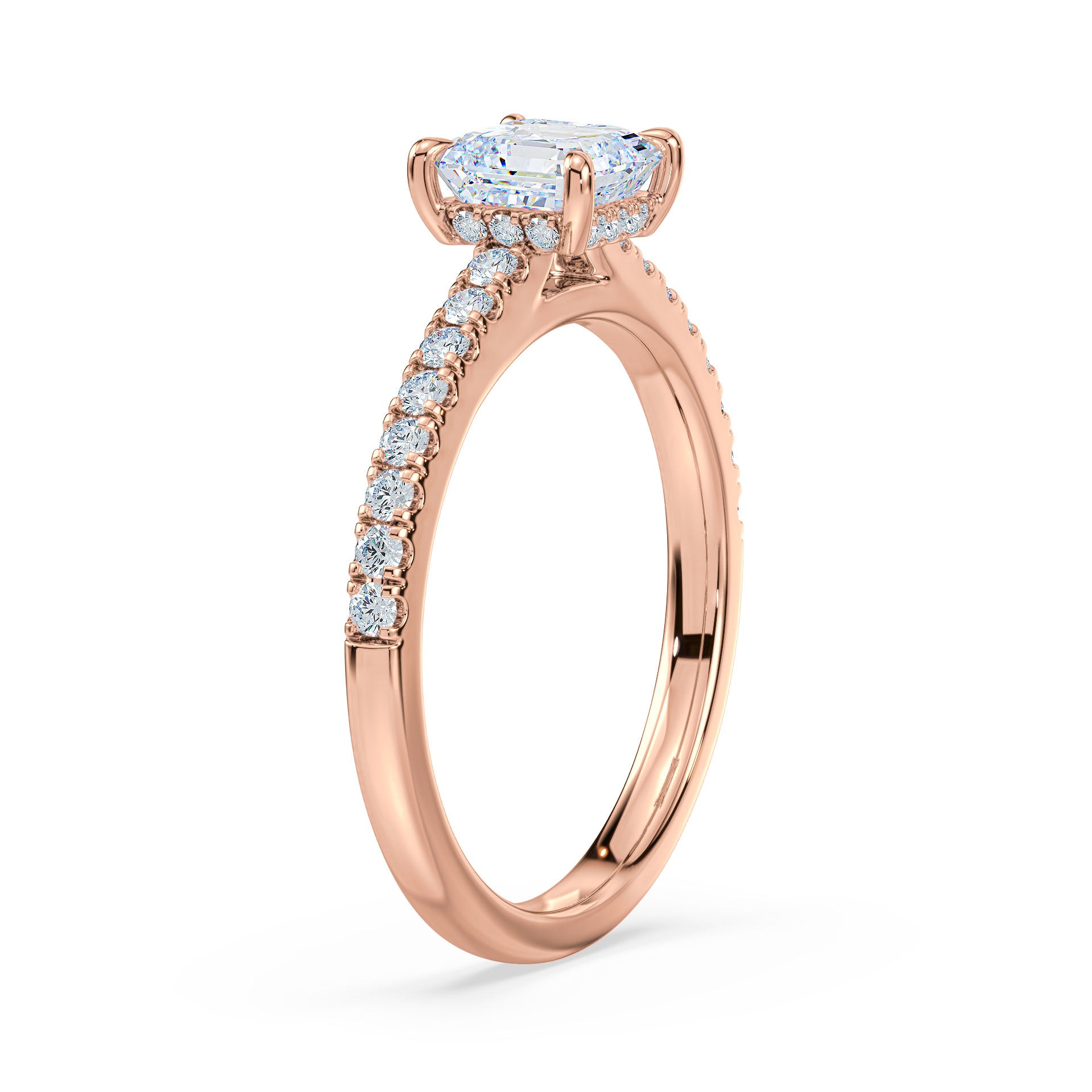 (Royal Asscher Cut - Rose)