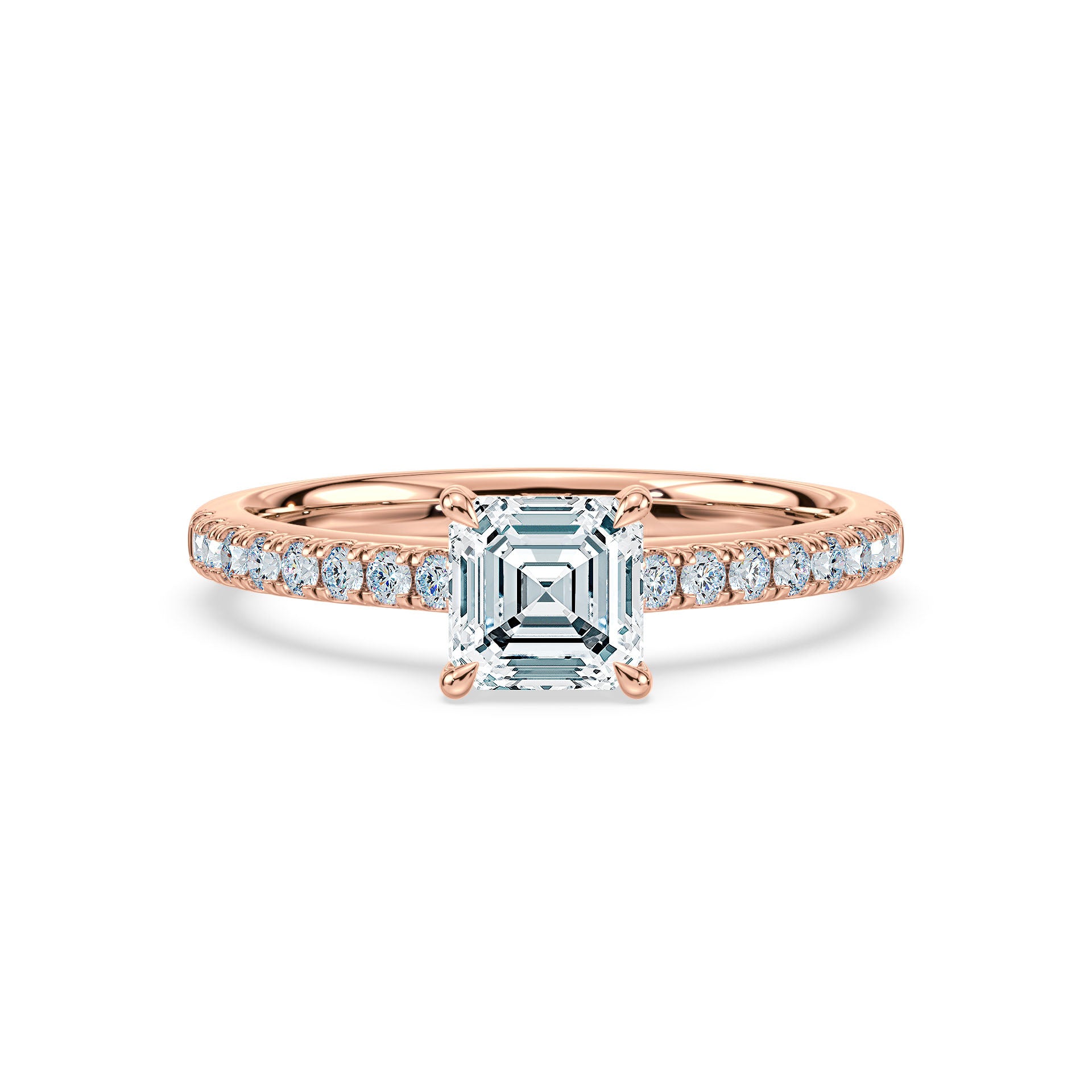 (Royal Asscher Cut - Rose)