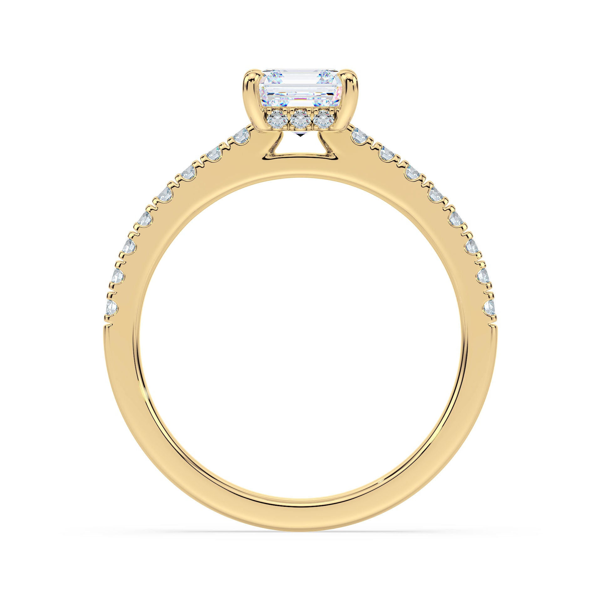 (Royal Asscher Cut - Yellow)