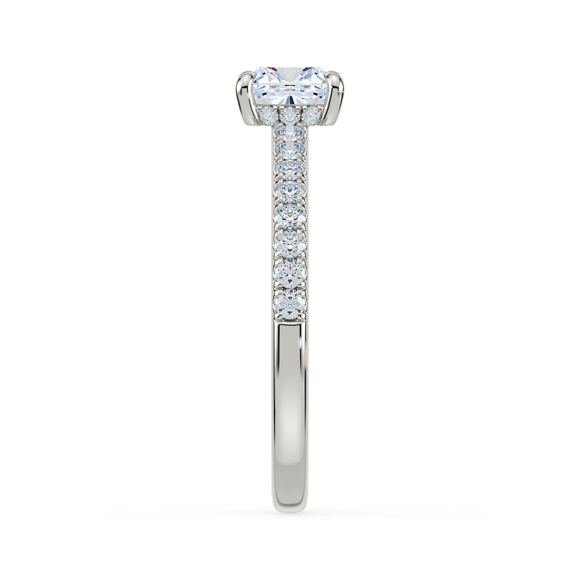 (Royal Asscher Cushion)