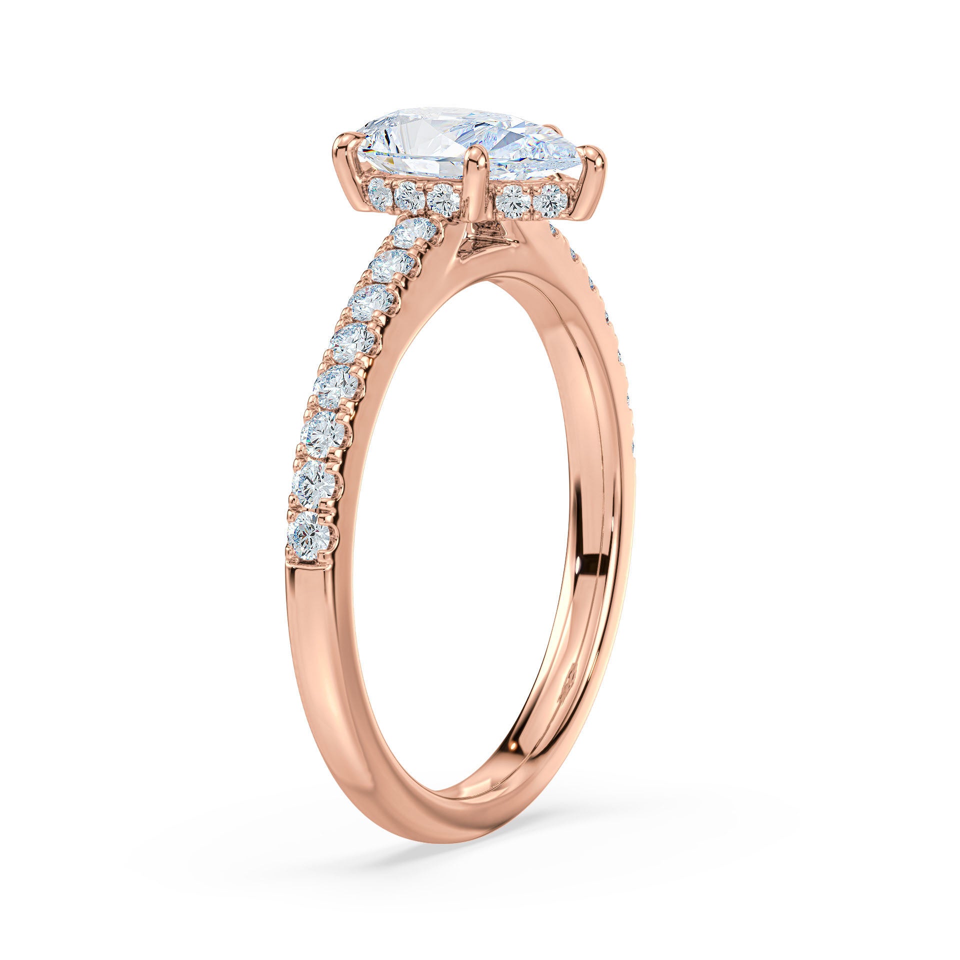 (Royal Asscher Pear - Rose)