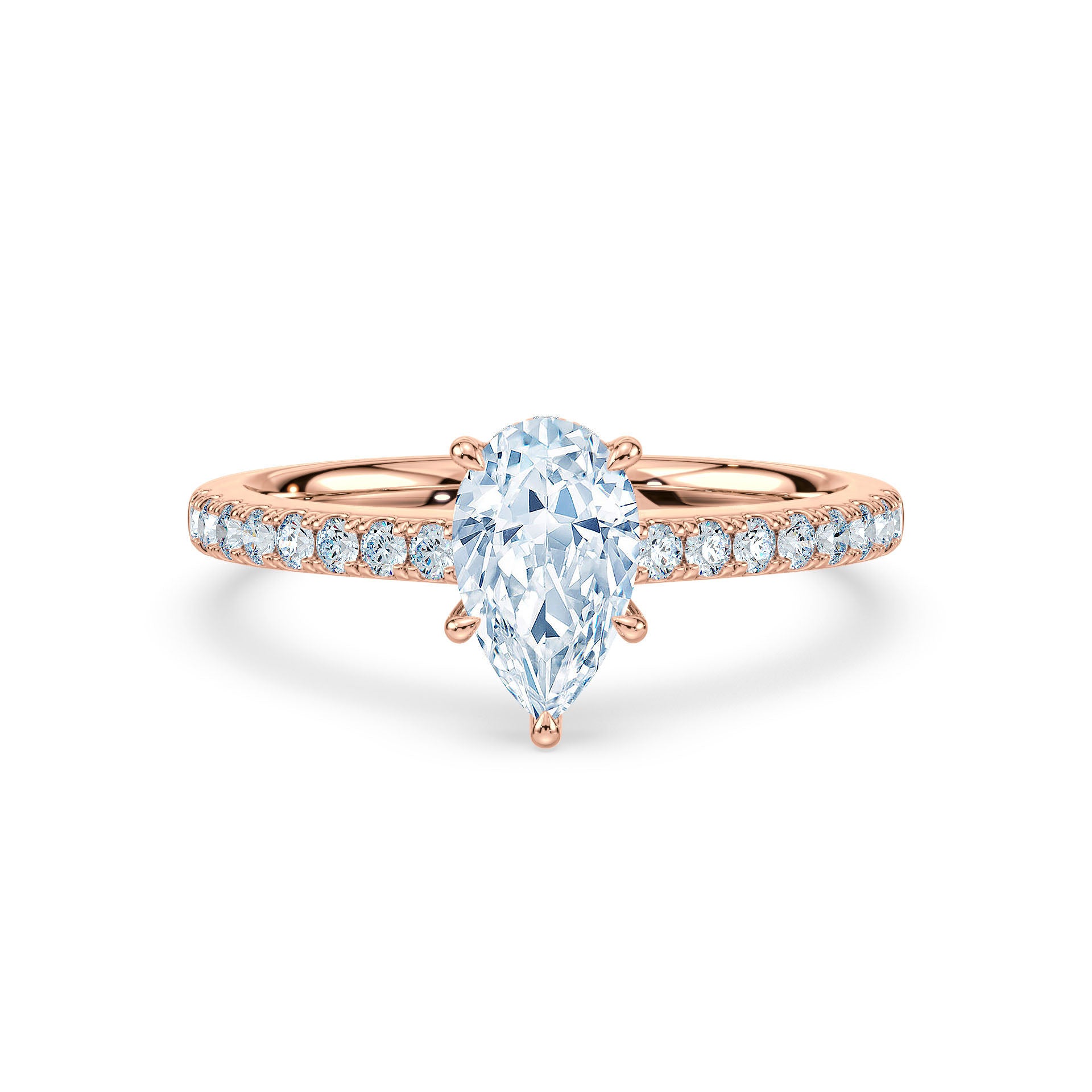 (Royal Asscher Pear - Rose)