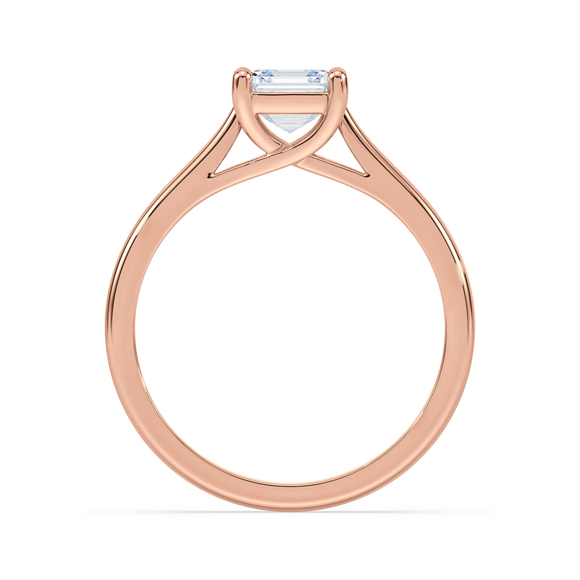 (Royal Asscher Cut - Rose)