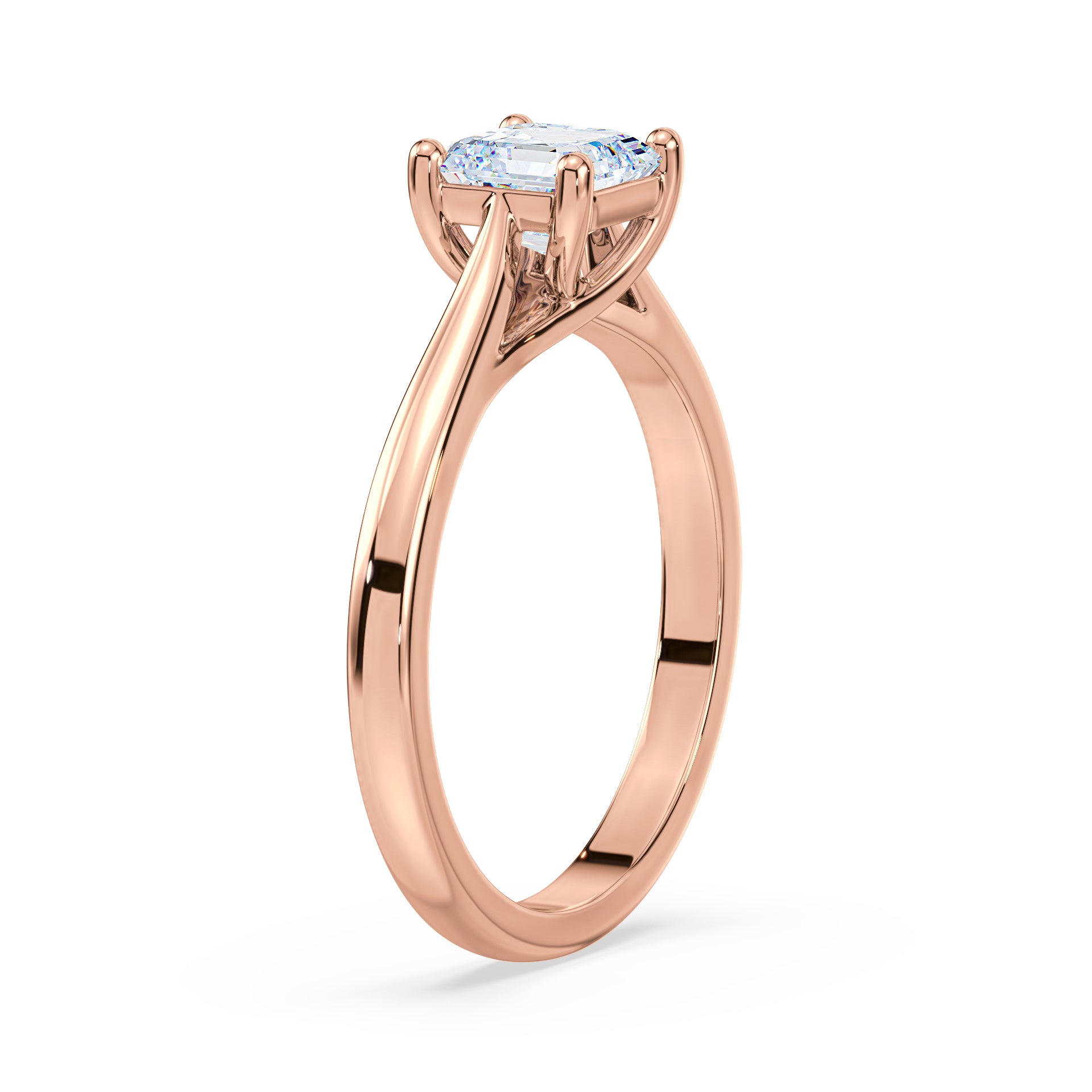 (Royal Asscher Cut - Rose)