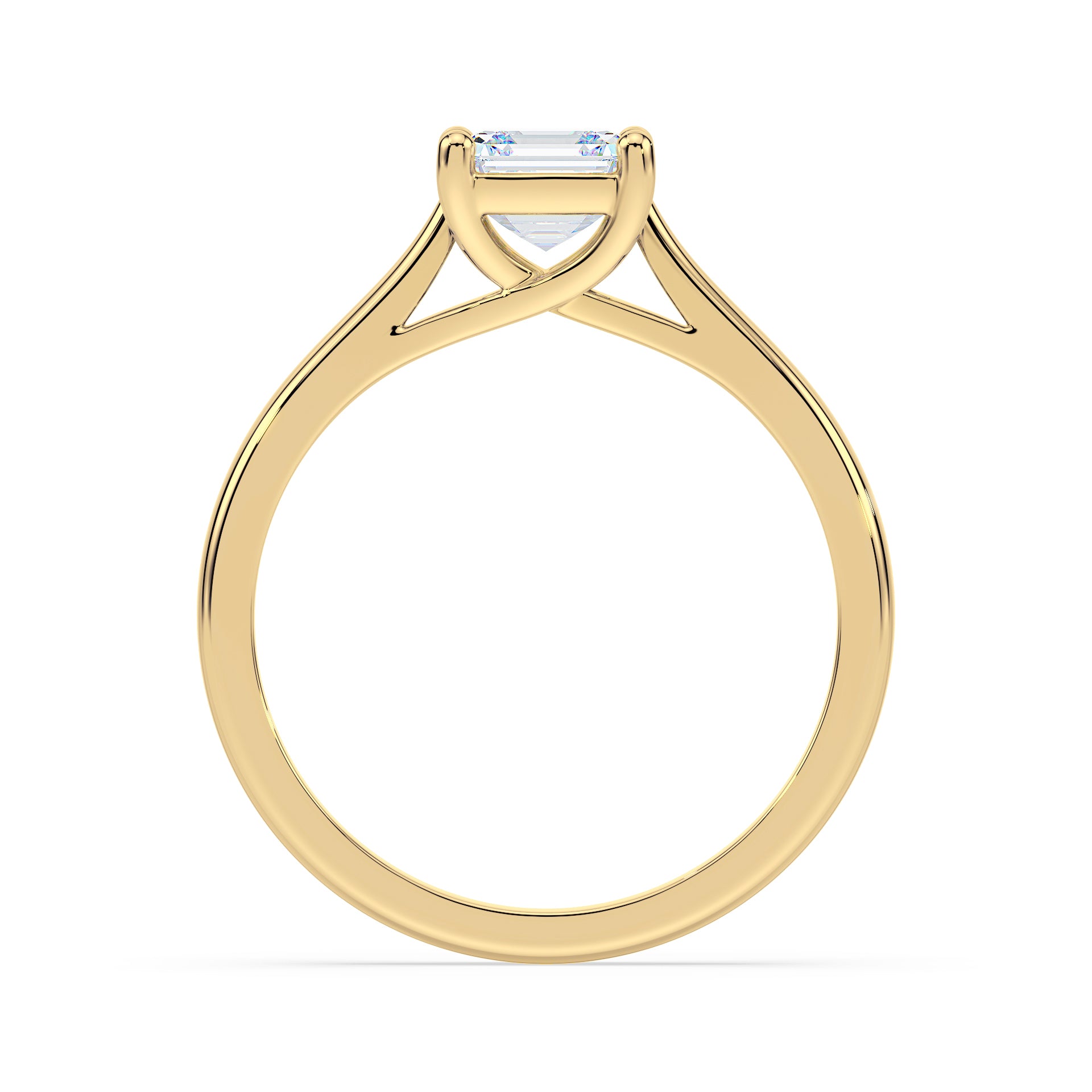 (Royal Asscher Cut - Yellow)