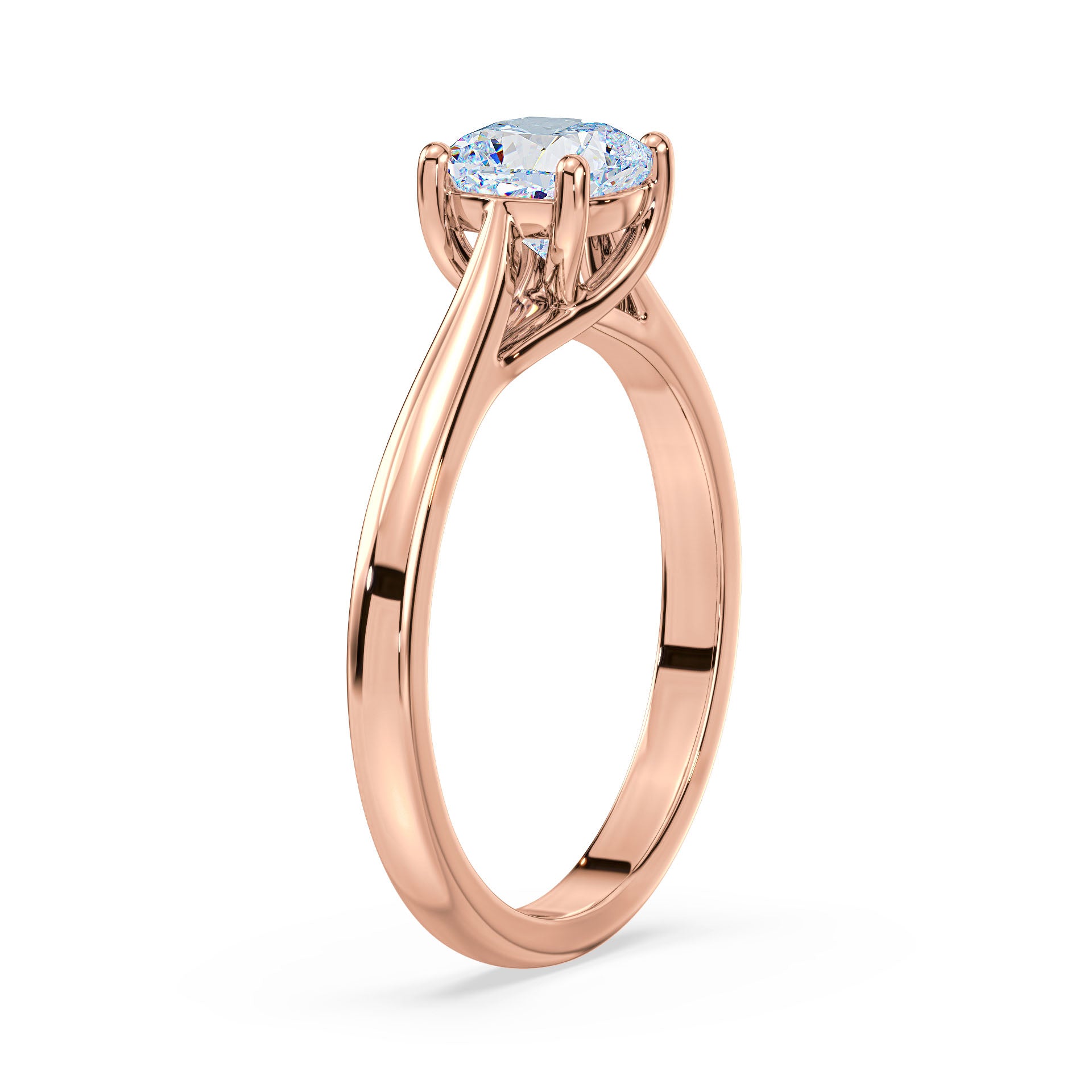 (Royal Asscher Cushion - Rose)