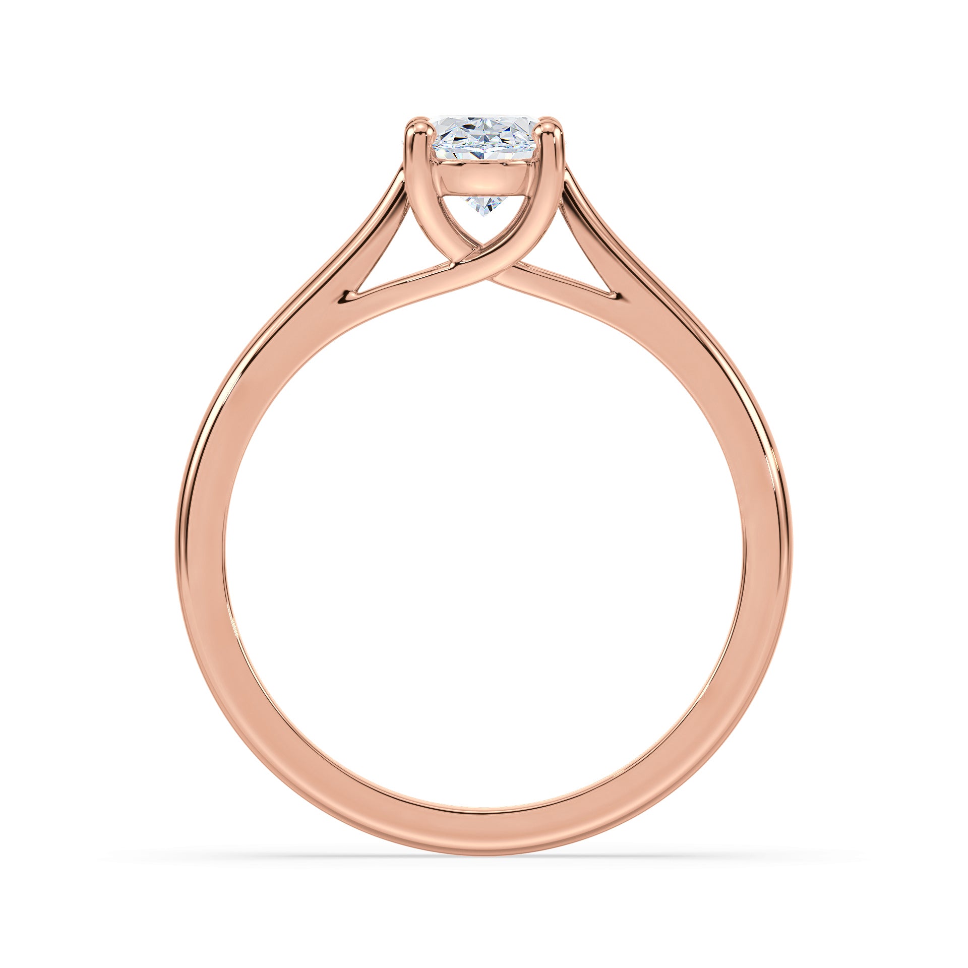 (Royal Asscher Oval - Rose)