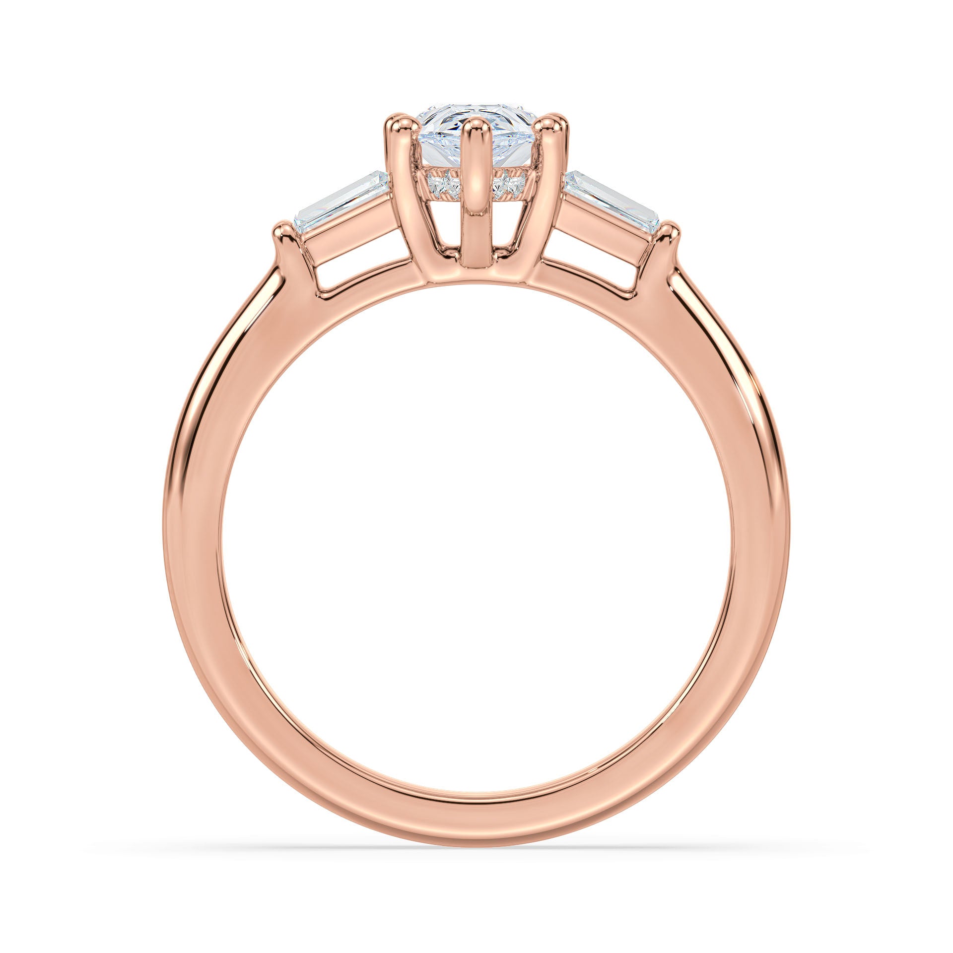(Royal Asscher Pear - Rose)
