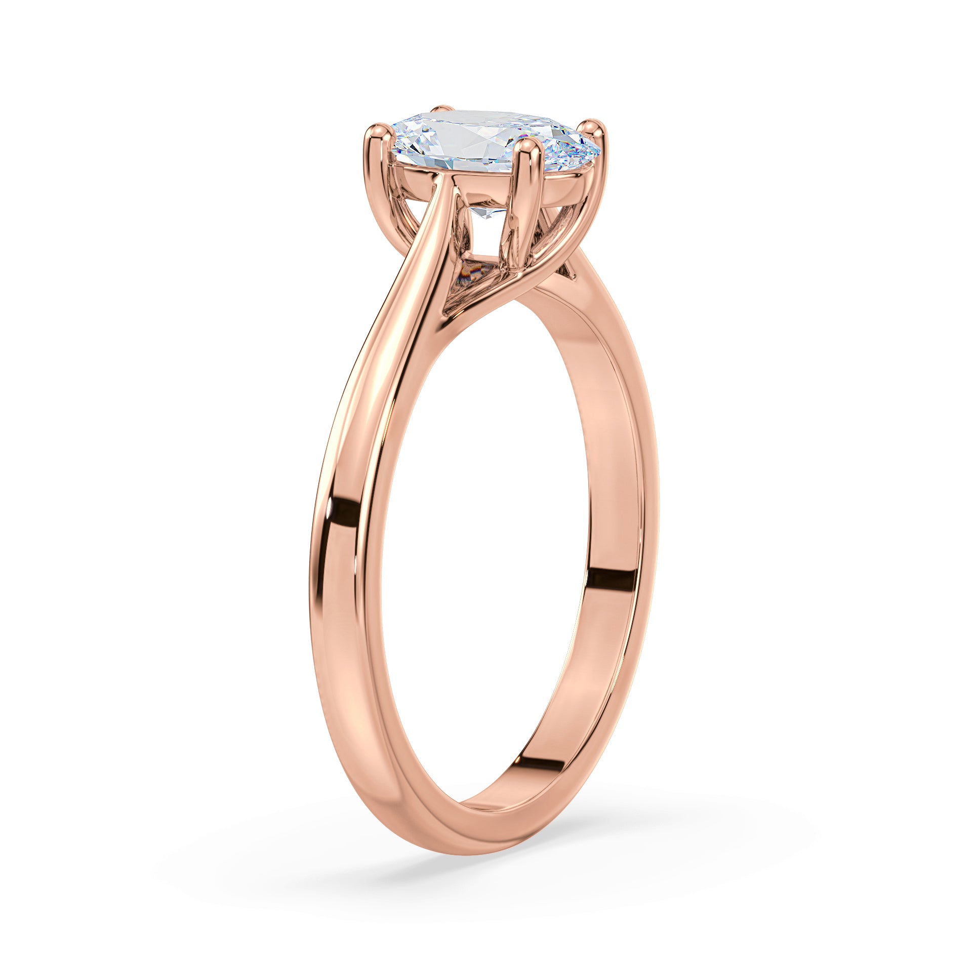 (Royal Asscher Oval - Rose)