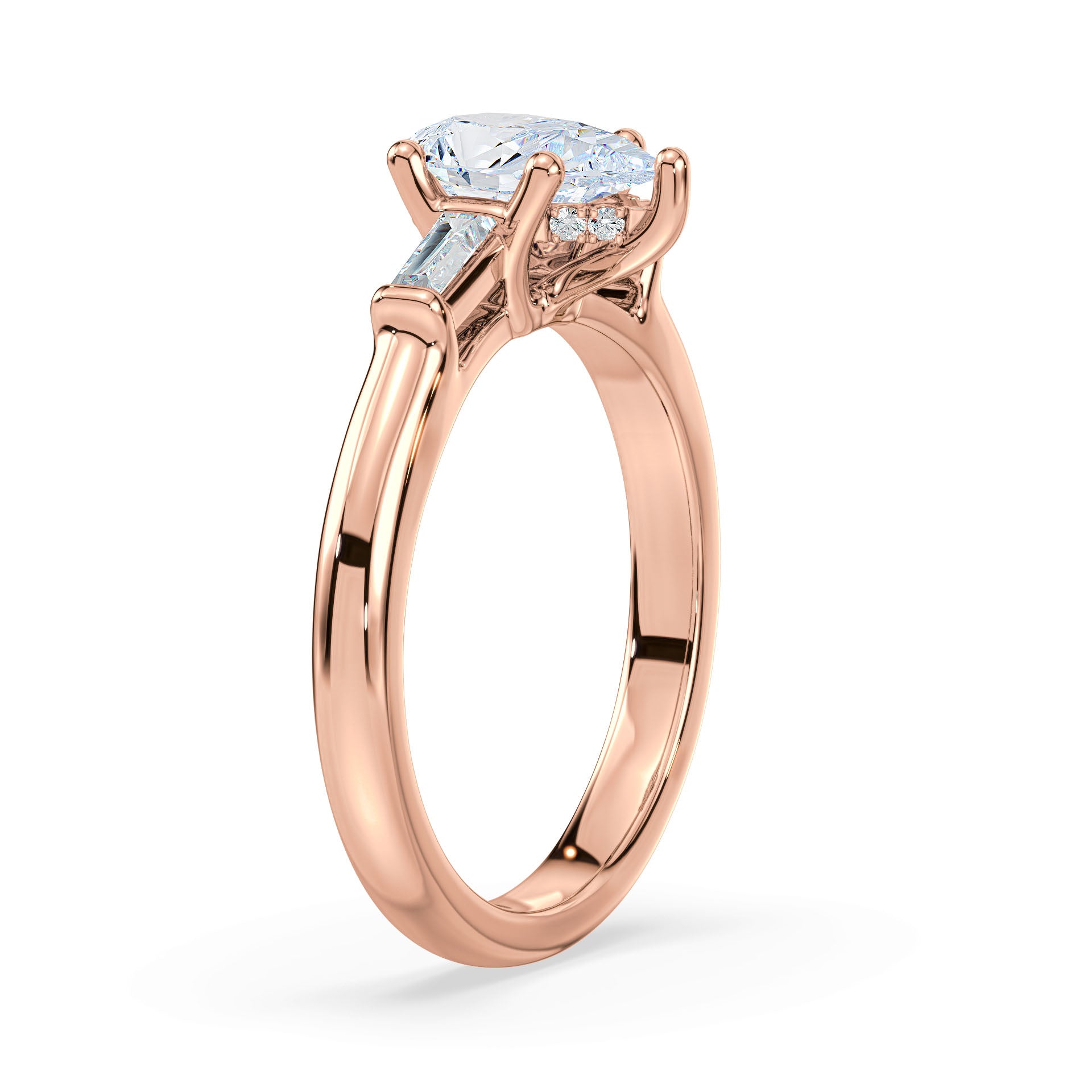 (Royal Asscher Pear - Rose)
