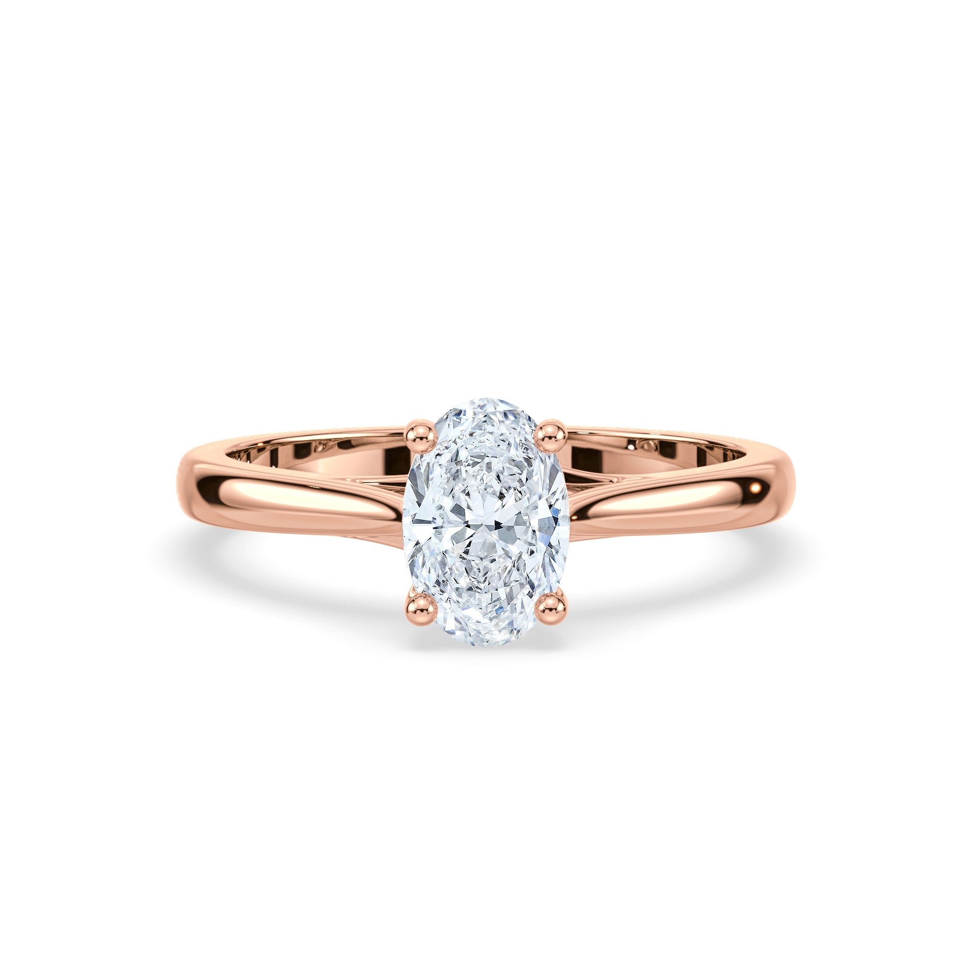 (Royal Asscher Oval - Rose)