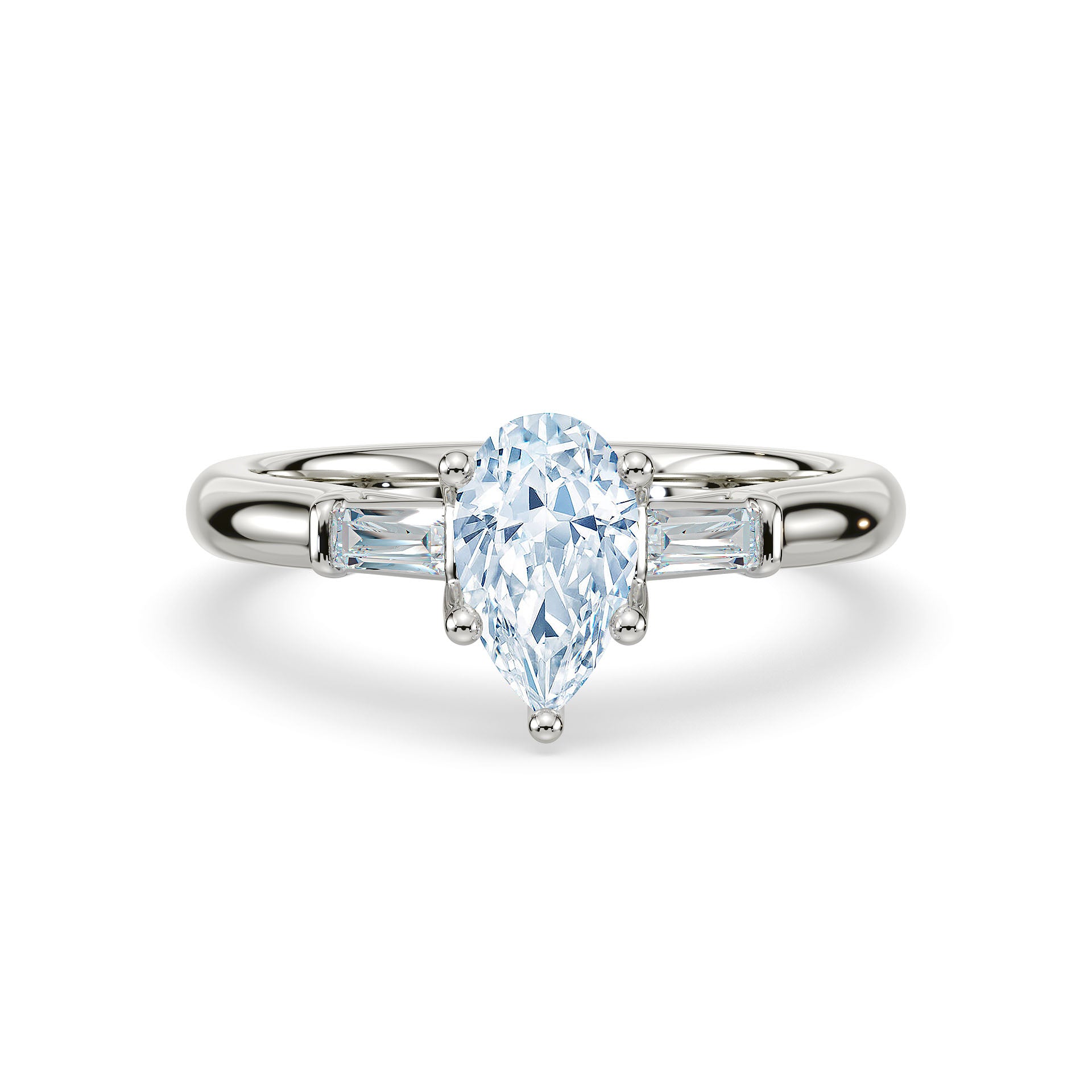 (Royal Asscher Pear)