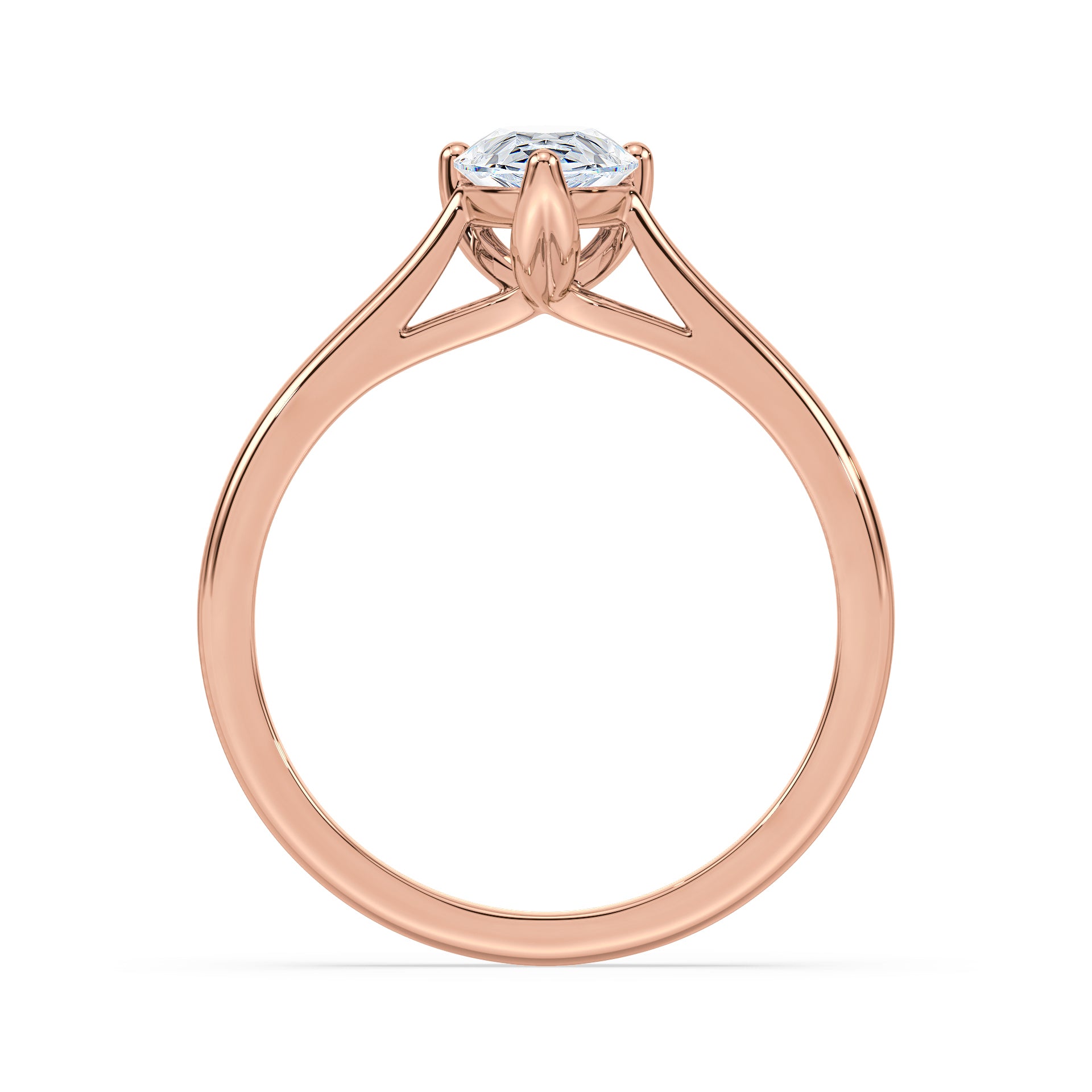(Royal Asscher Pear - Rose)