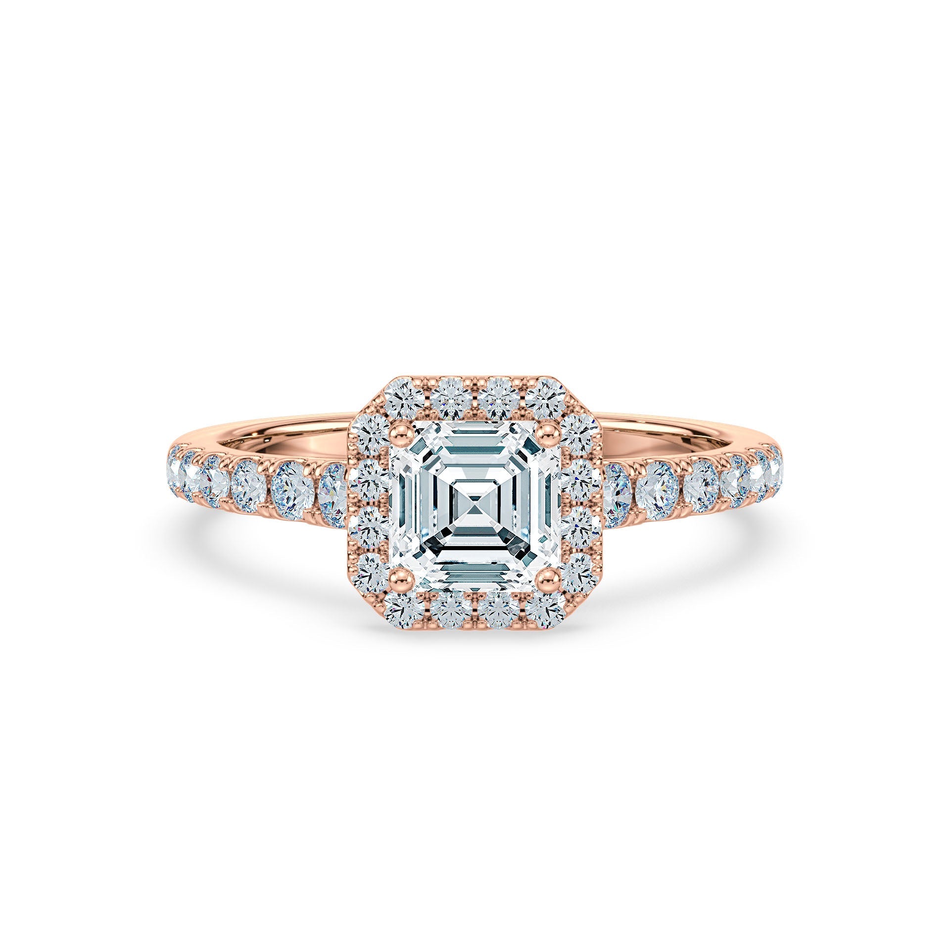 (Royal Asscher Cut - Rose)