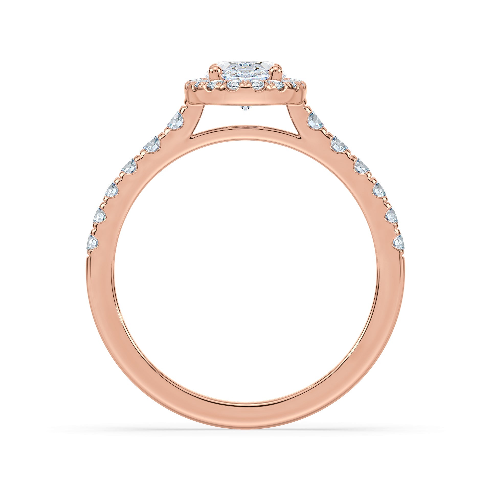 (Royal Asscher Oval - Rose)