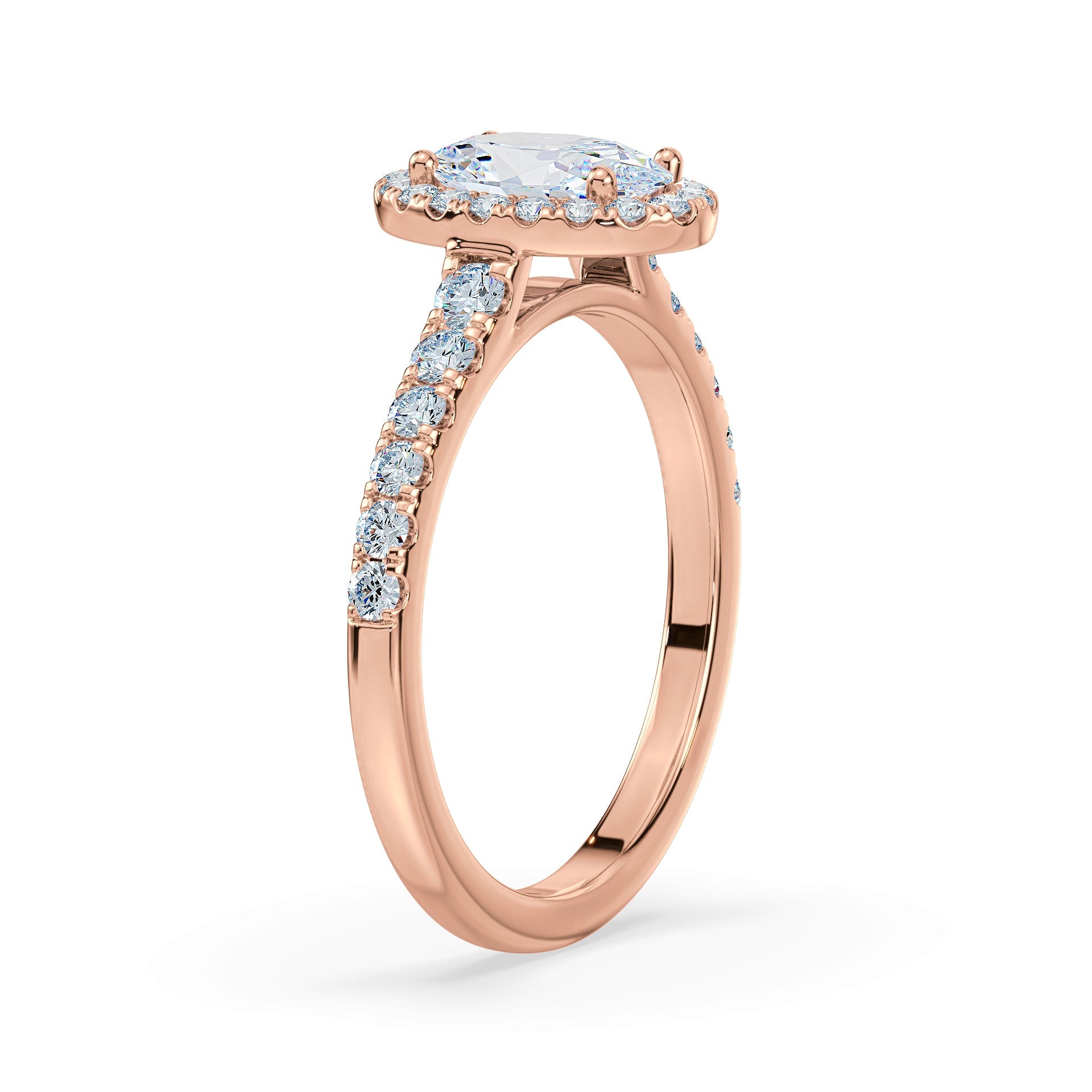 (Royal Asscher Oval - Rose)