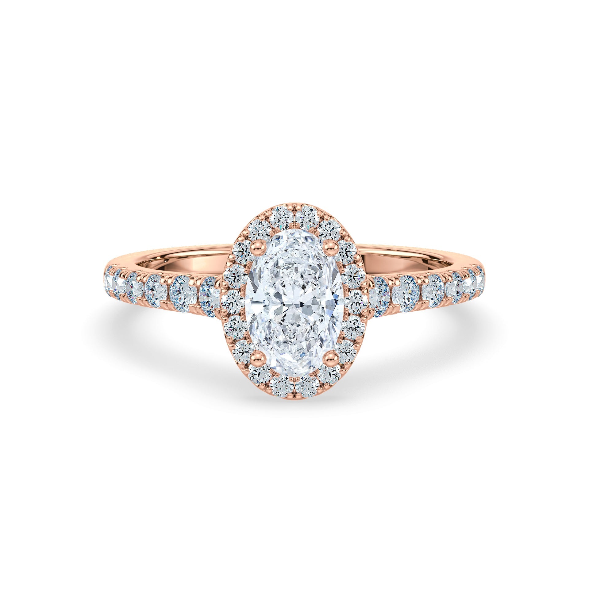 (Royal Asscher Oval - Rose)