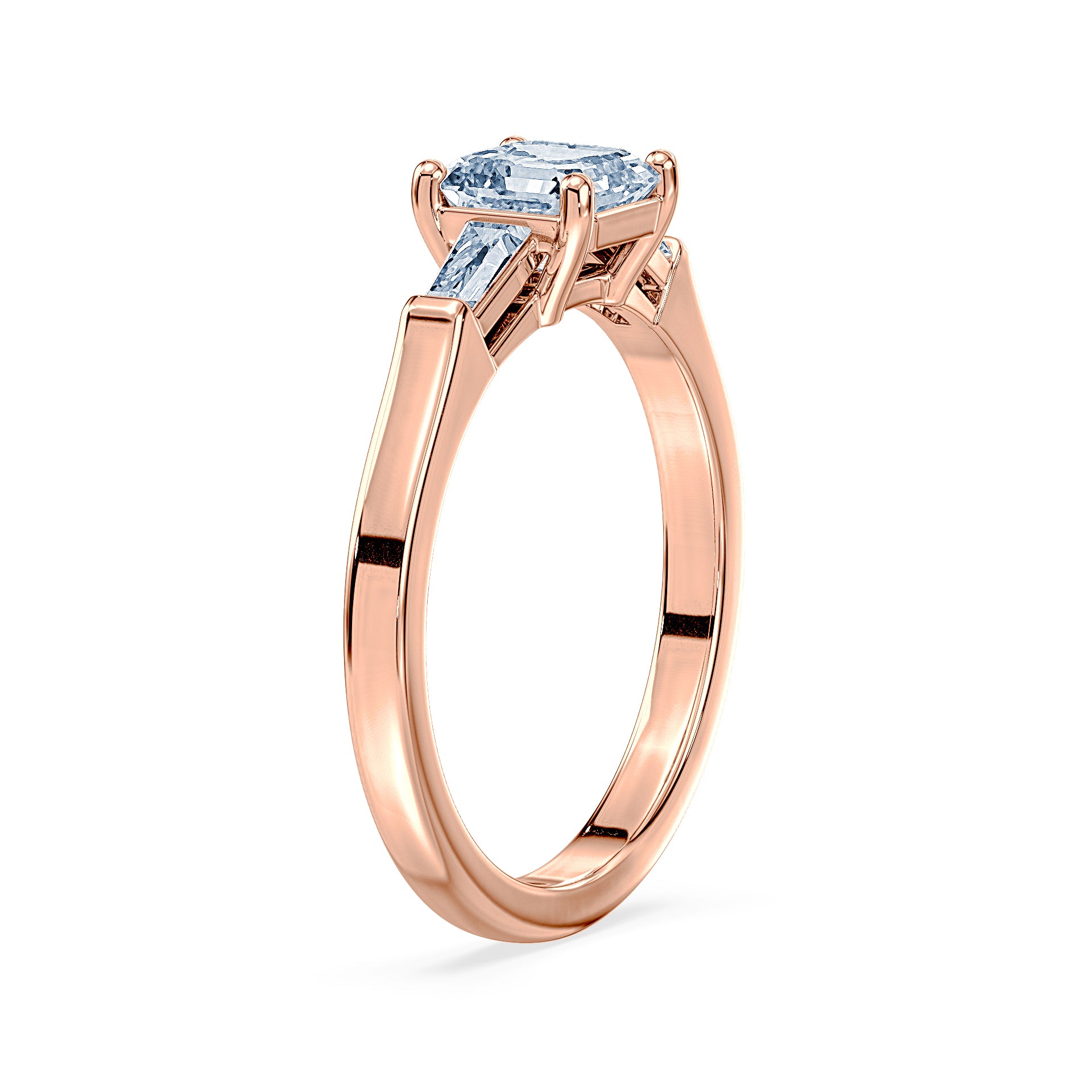 (Royal Asscher Cut - Rose)