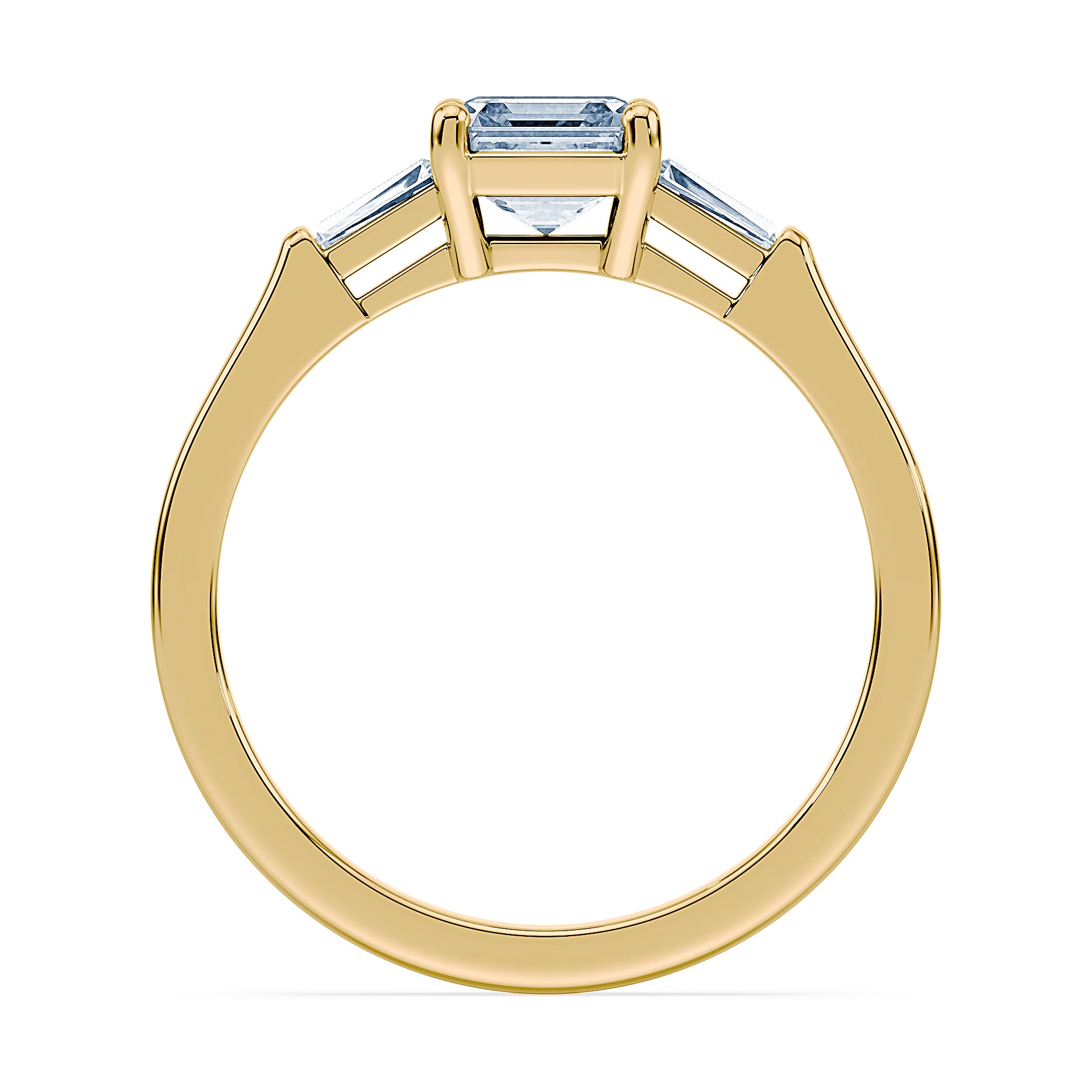 (Royal Asscher Cut - Yellow)