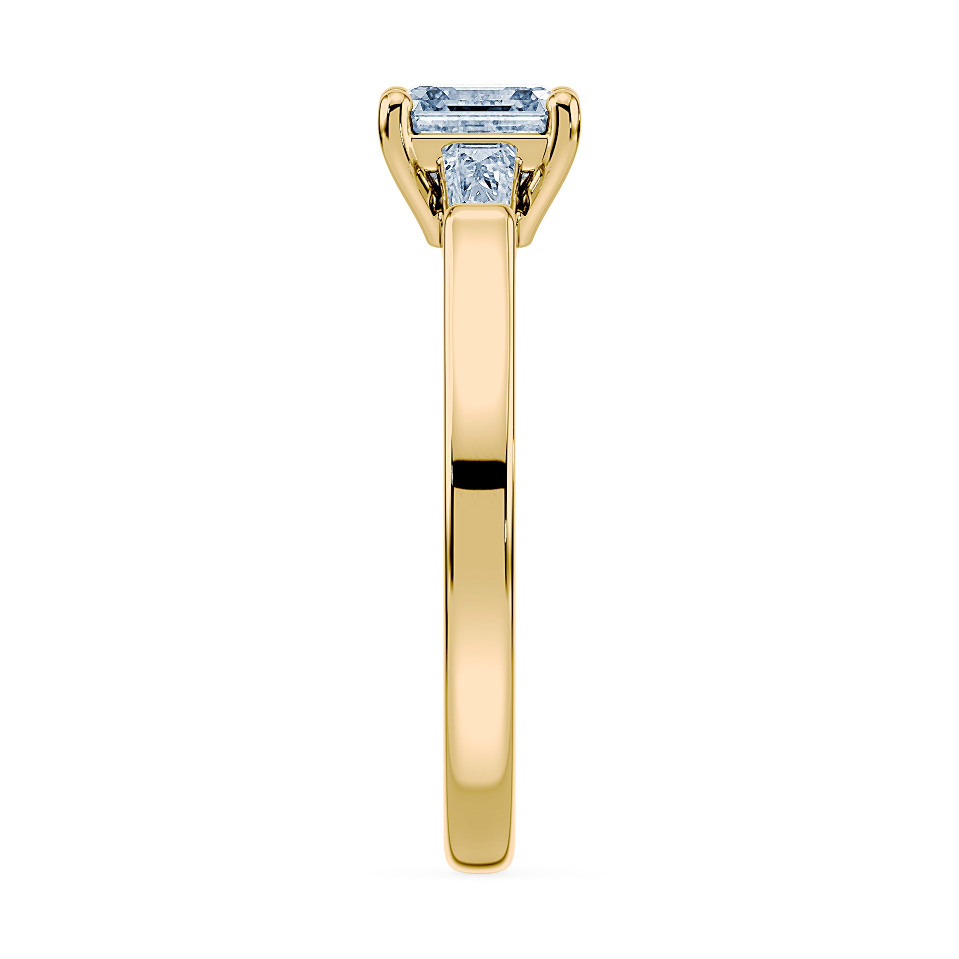 (Royal Asscher Cut - Yellow)