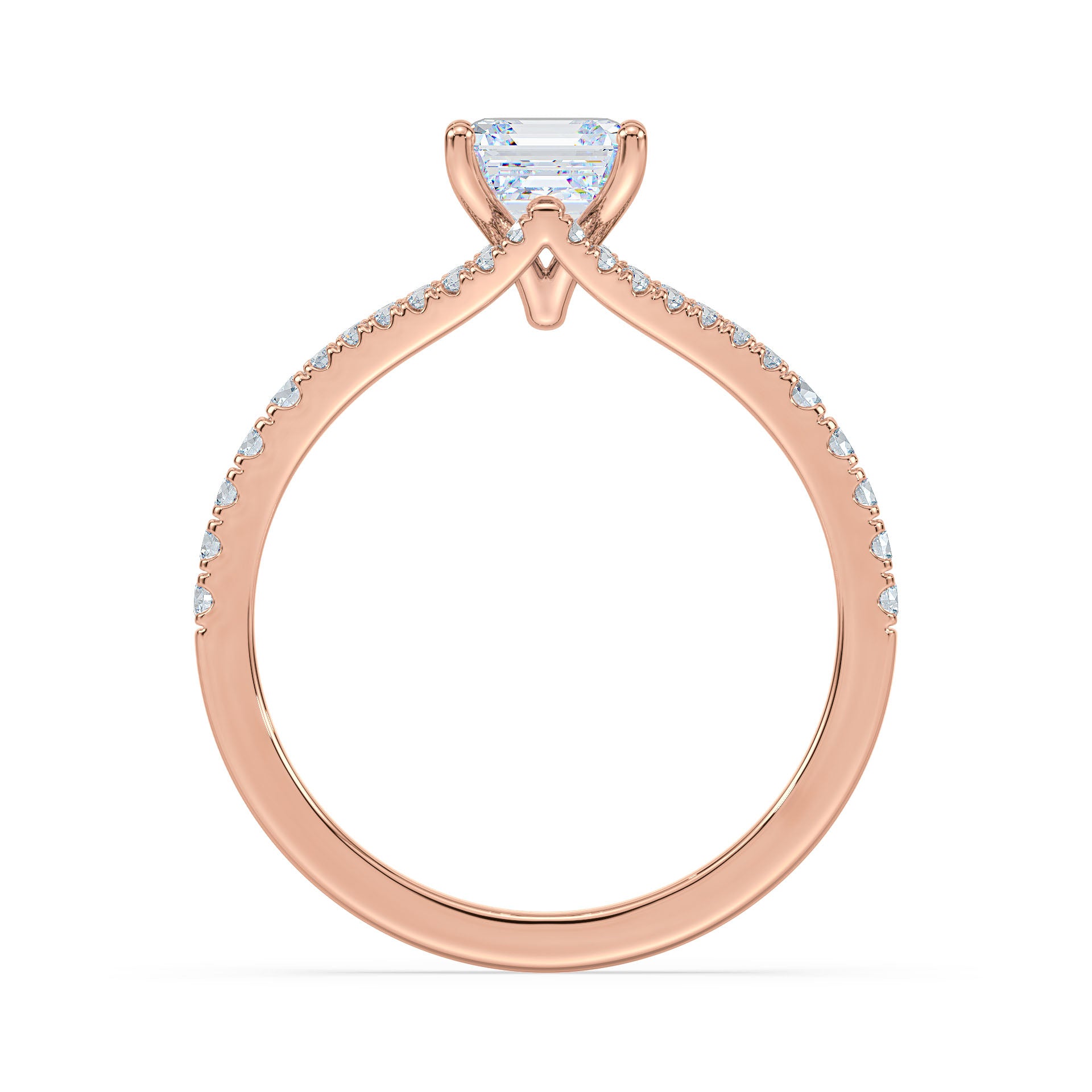 (Royal Asscher Cut - Rose)