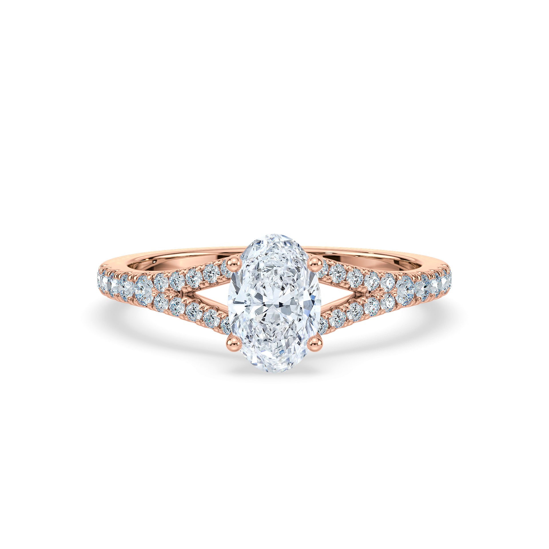 (Royal Asscher Oval - Rose)