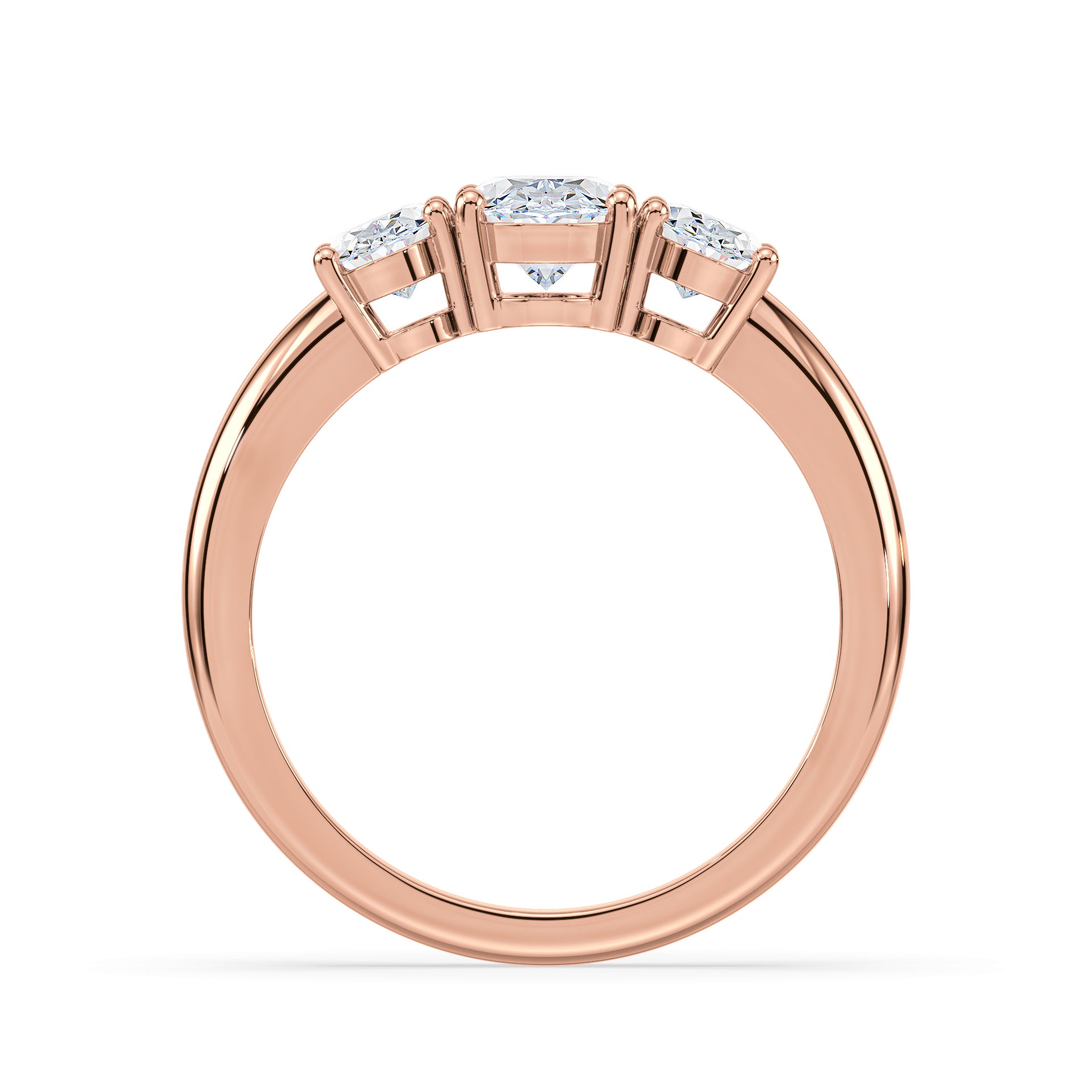 (Royal Asscher Oval - Rose)