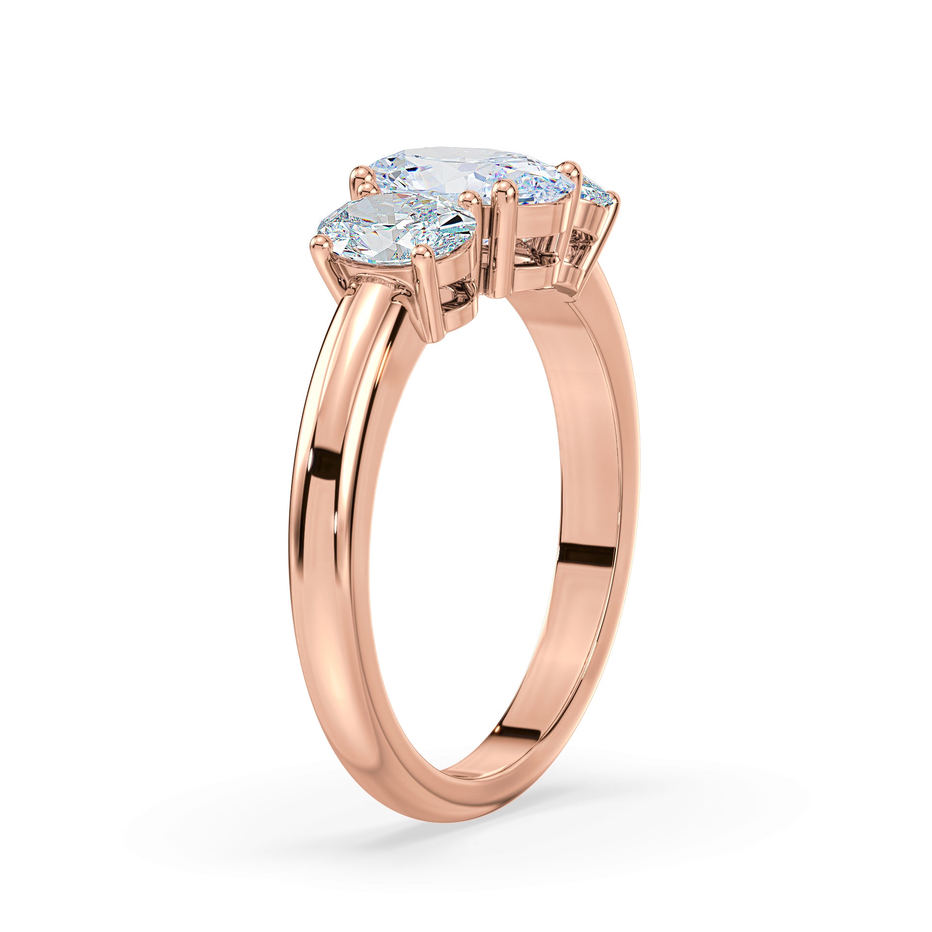 (Royal Asscher Oval - Rose)