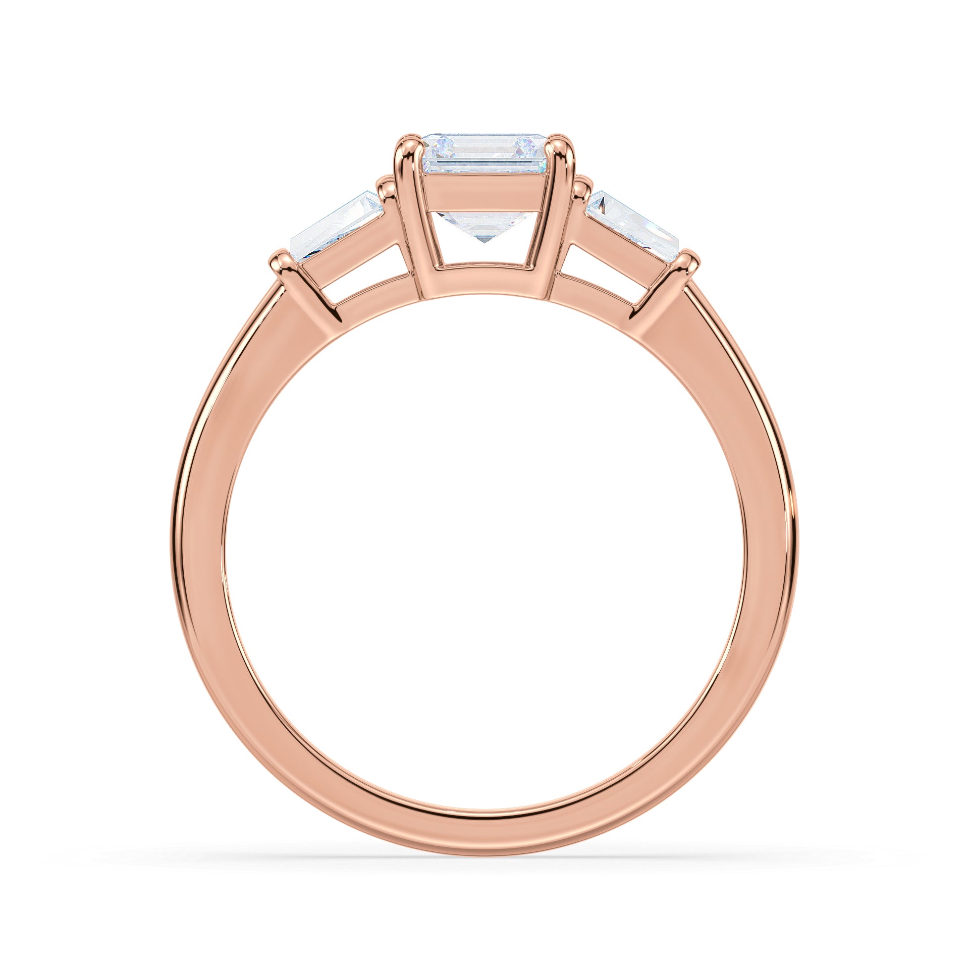 (Royal Asscher Cut - Rose)