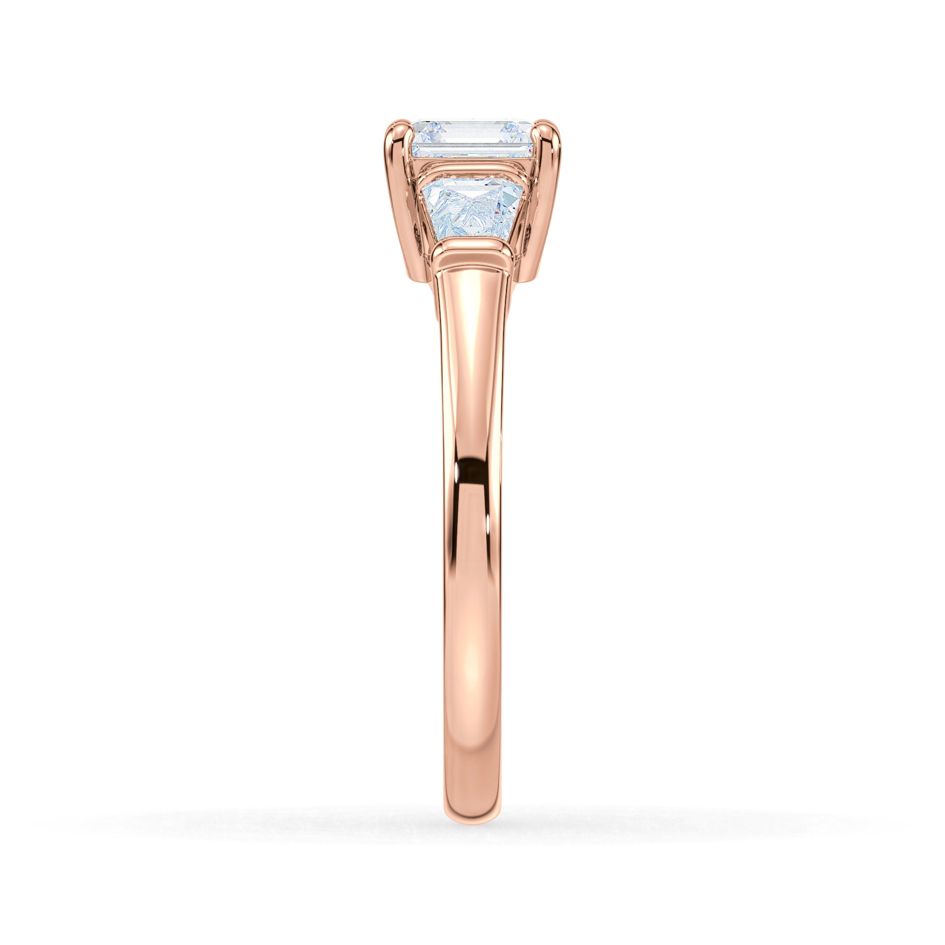 (Royal Asscher Cut - Rose)