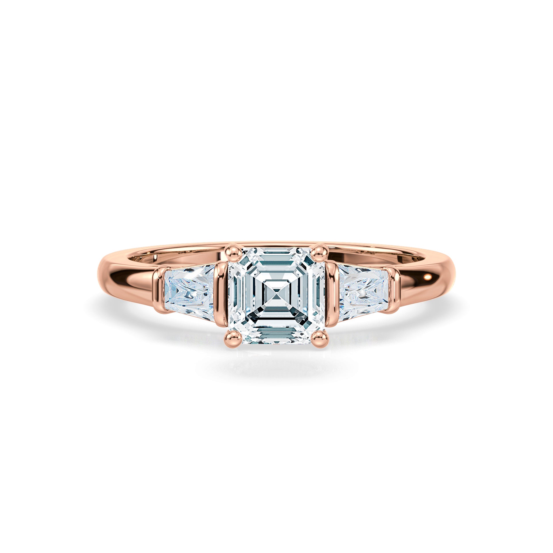 (Royal Asscher Cut - Rose)