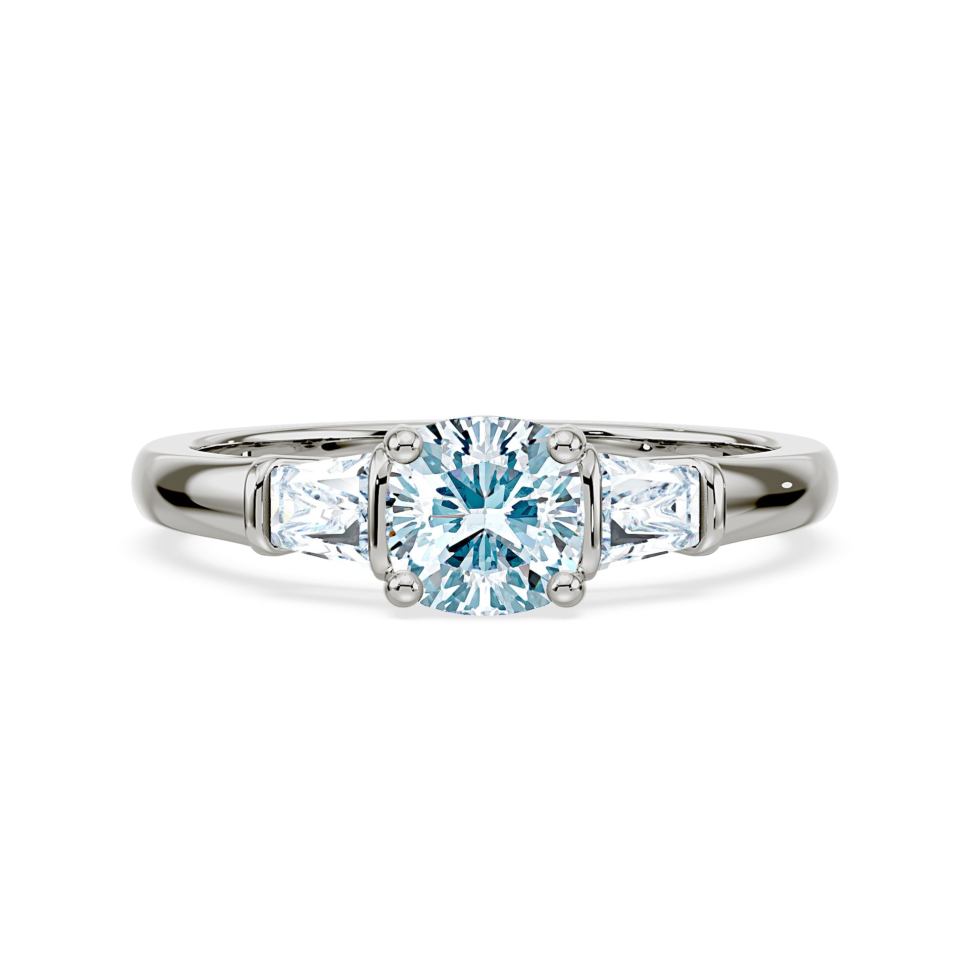 (Royal Asscher Cushion)
