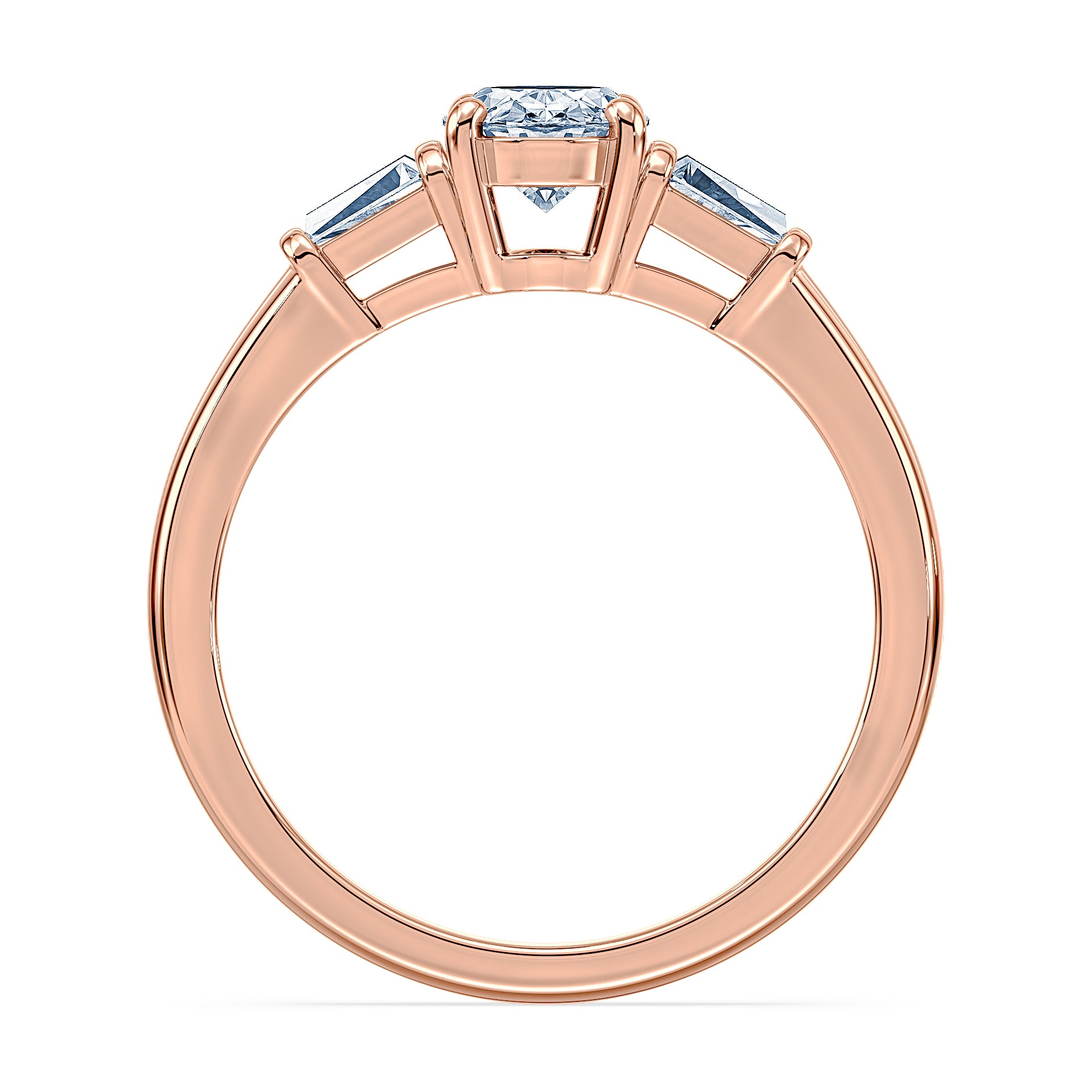(Royal Asscher Oval - Rose)