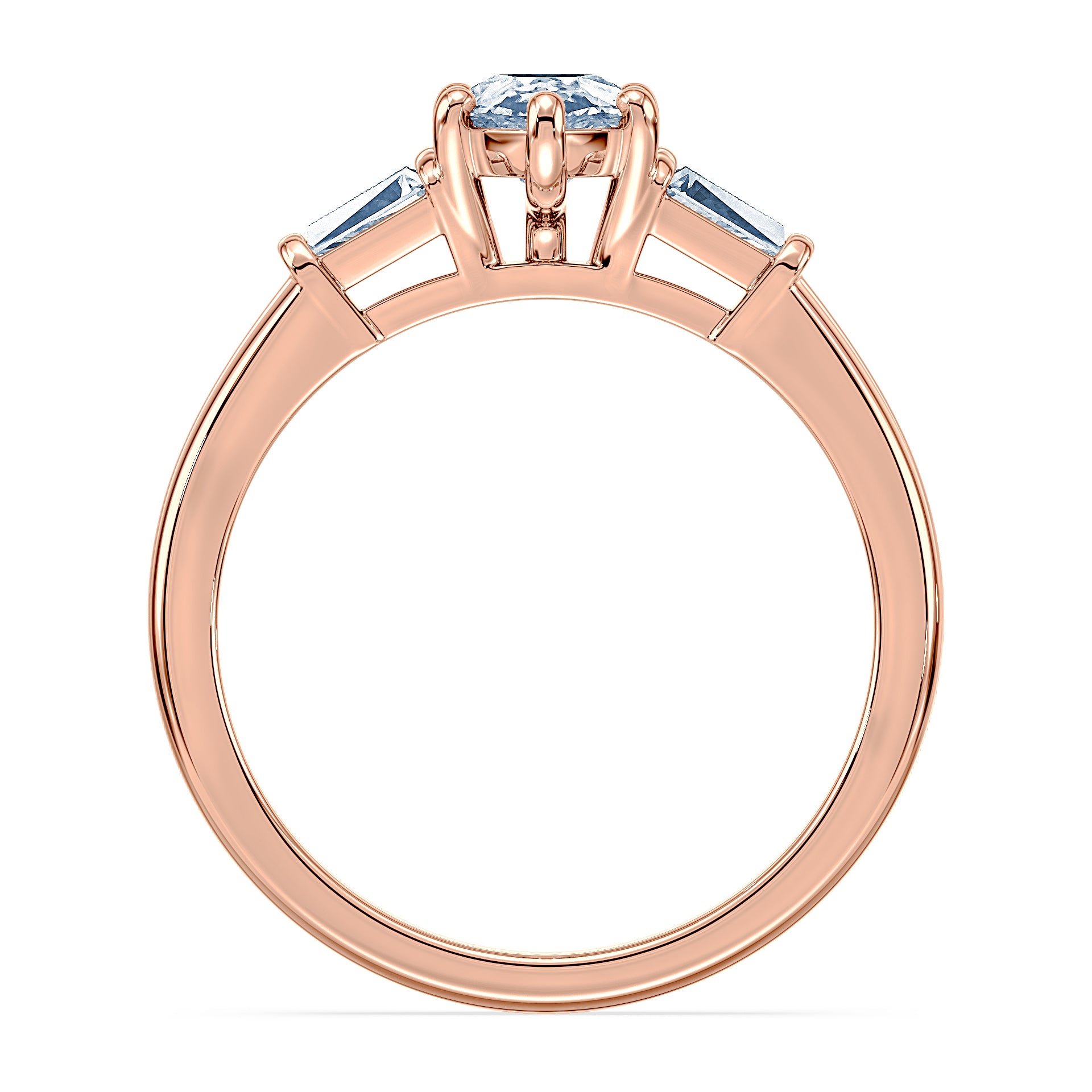 (Royal Asscher Pear - Rose)