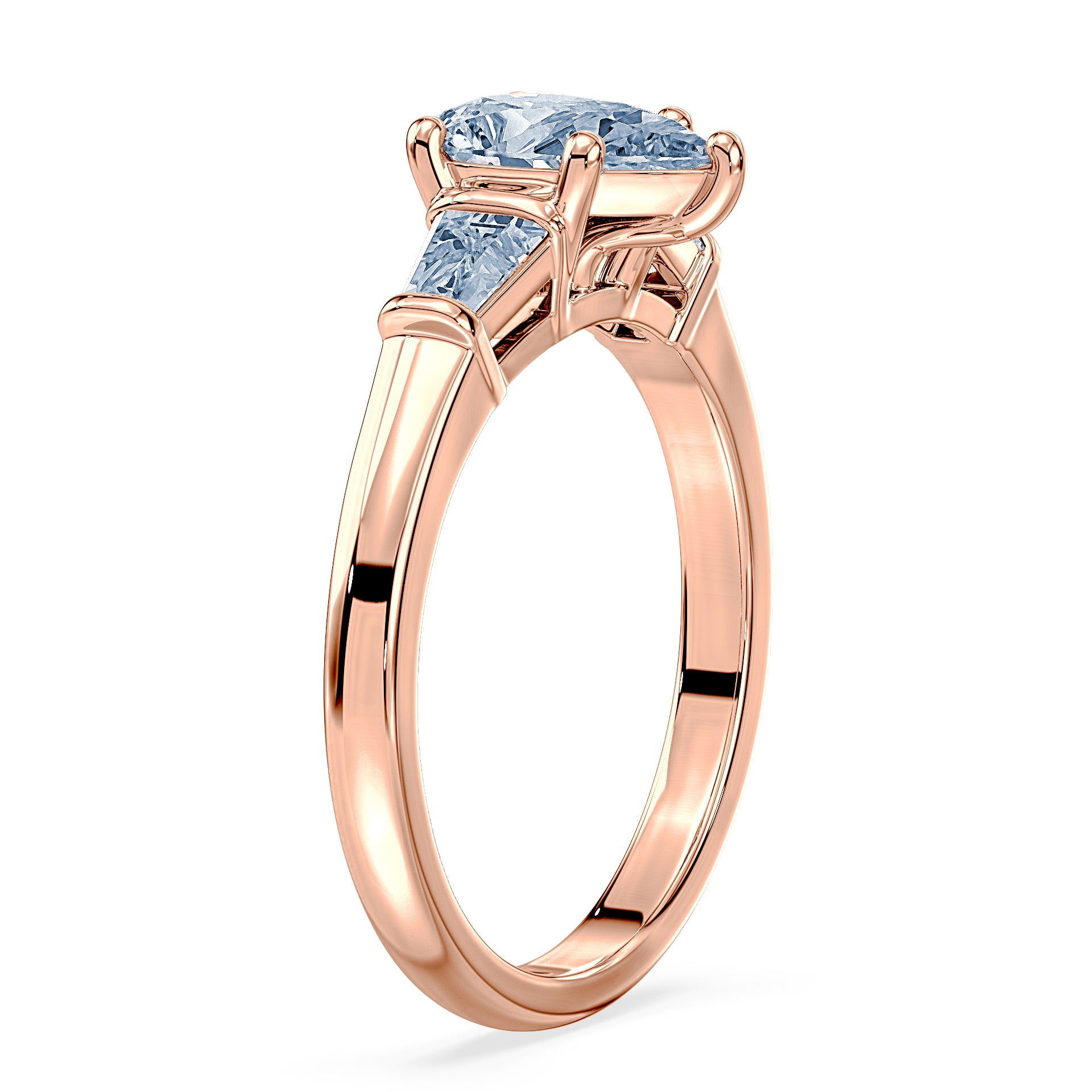 (Royal Asscher Pear - Rose)