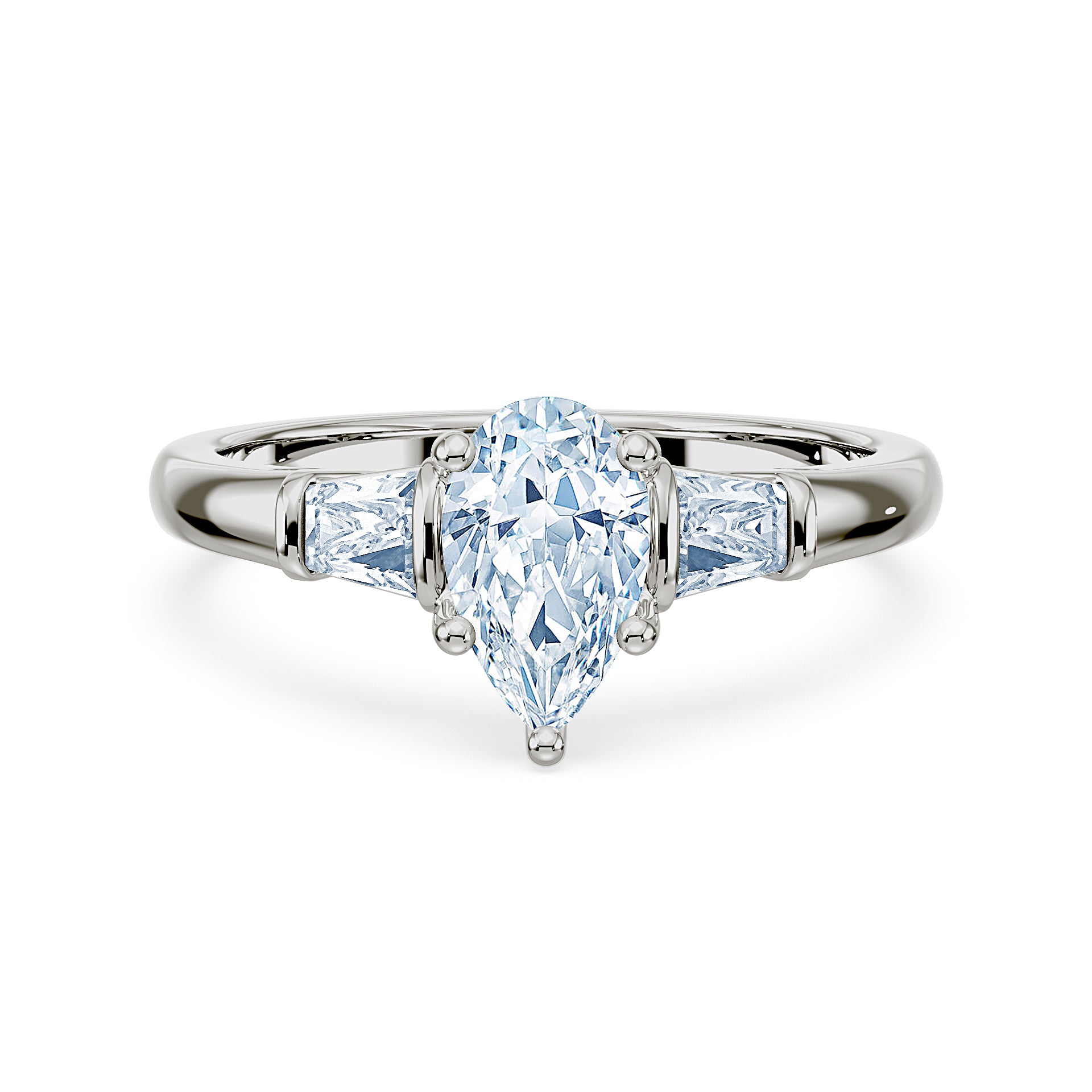 (Royal Asscher Pear)
